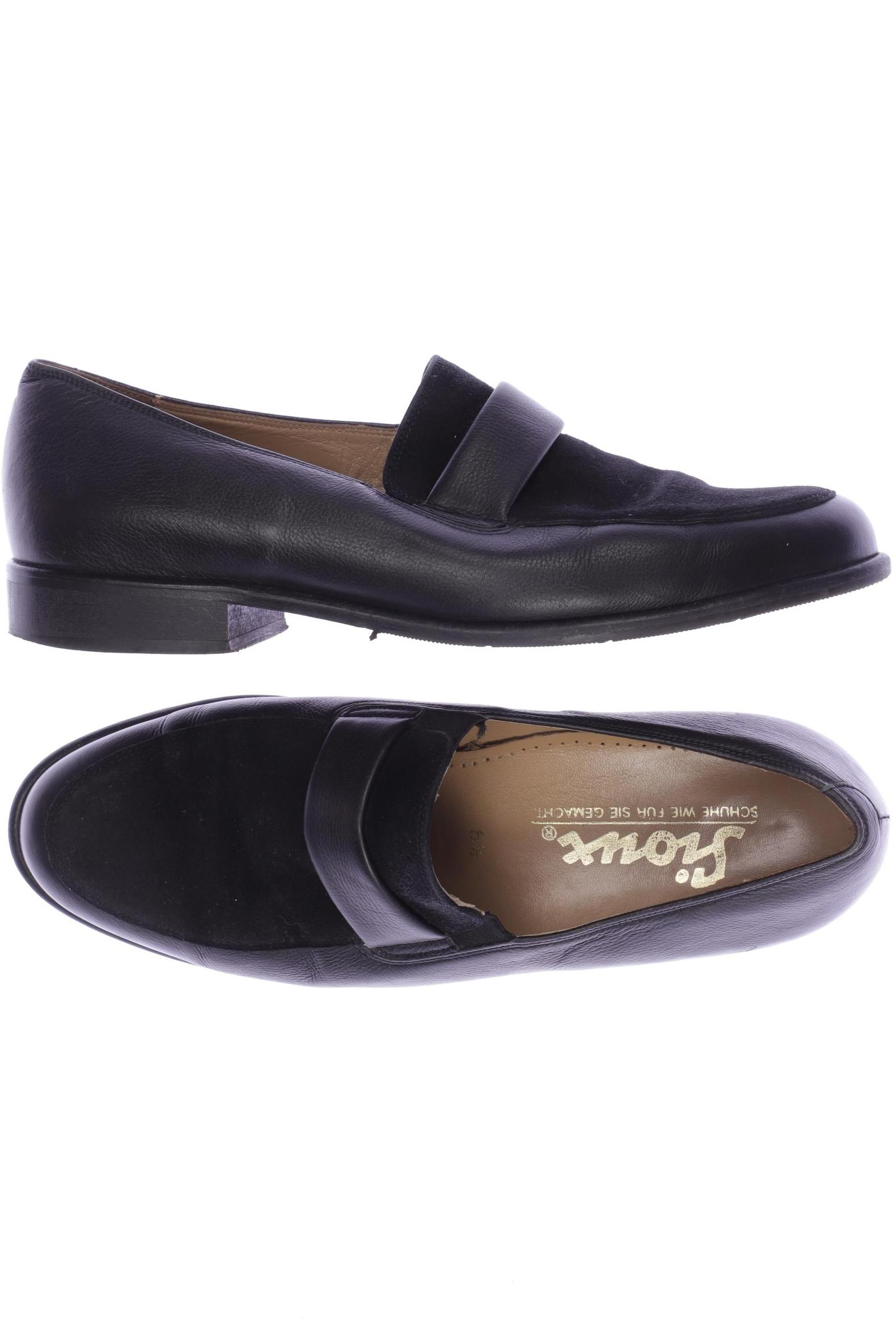 

Sioux Damen Halbschuh, schwarz, Gr. 5.5
