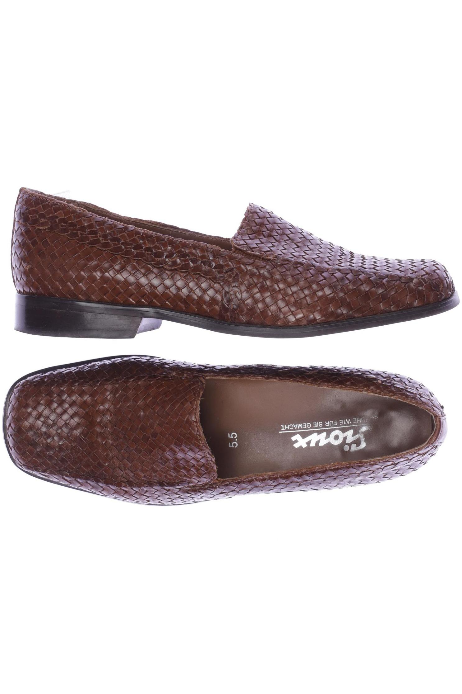 

Sioux Damen Halbschuh, braun, Gr. 5.5