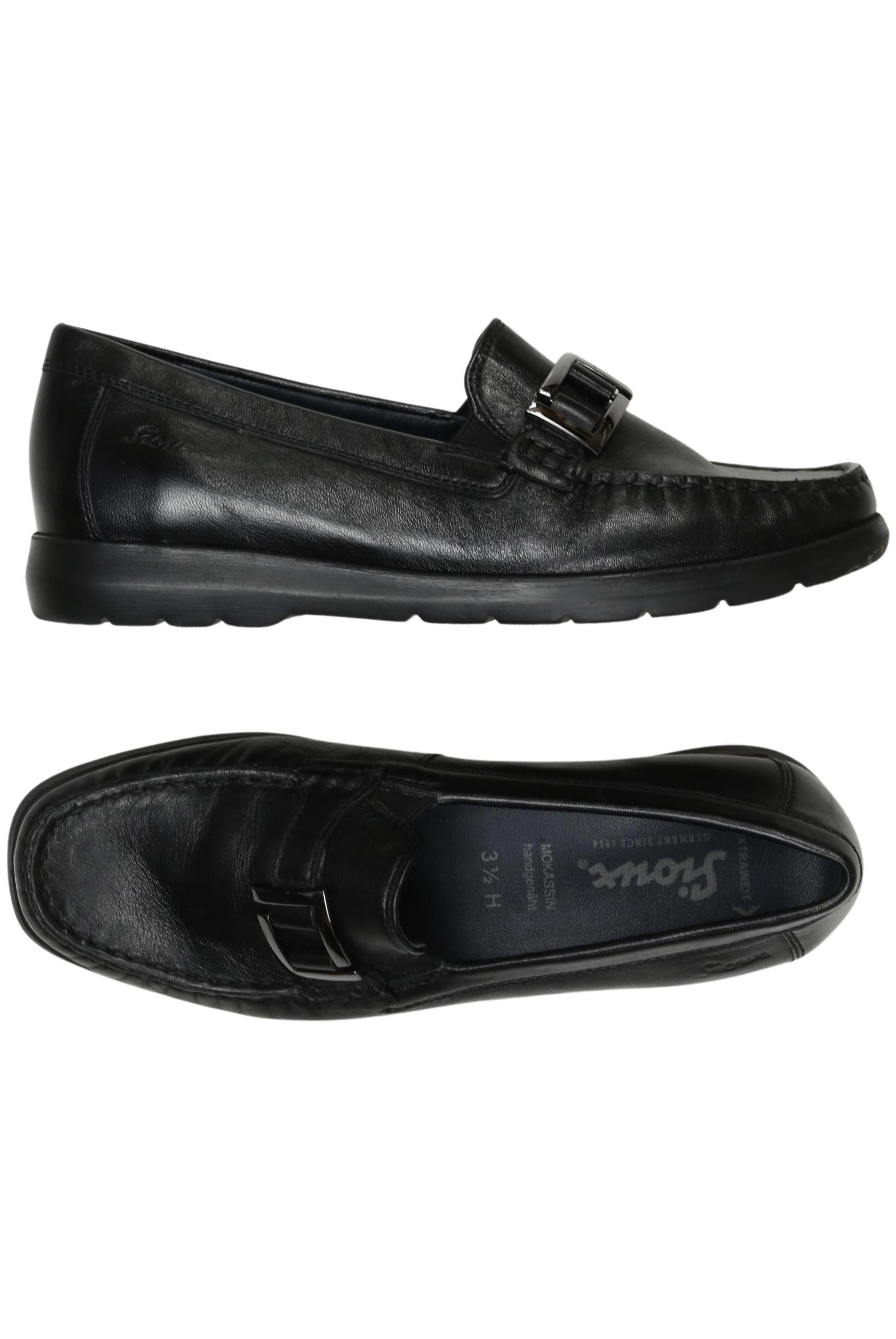 

Sioux Damen Halbschuh, schwarz, Gr. 3.5