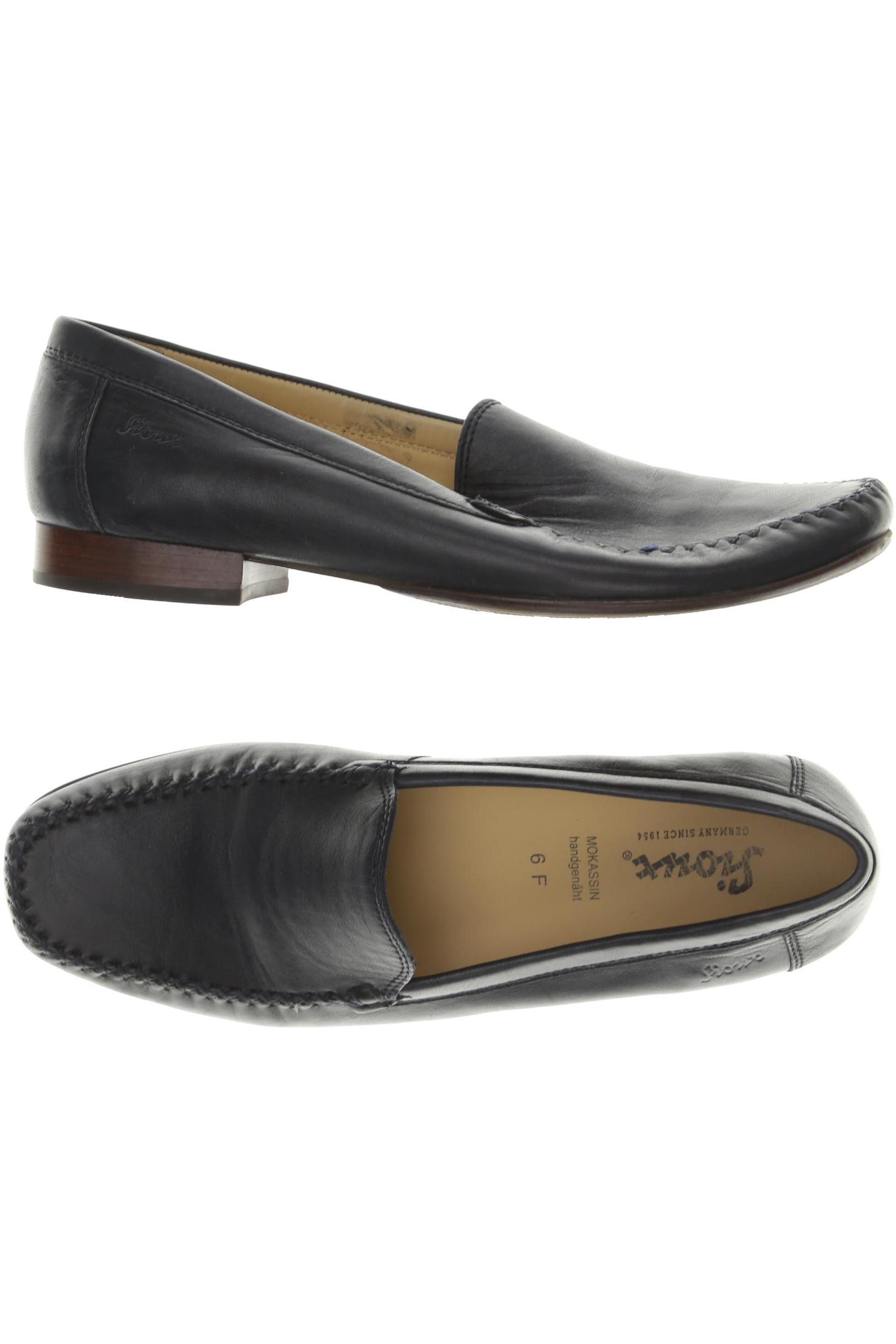 

Sioux Damen Halbschuh, blau, Gr. 6