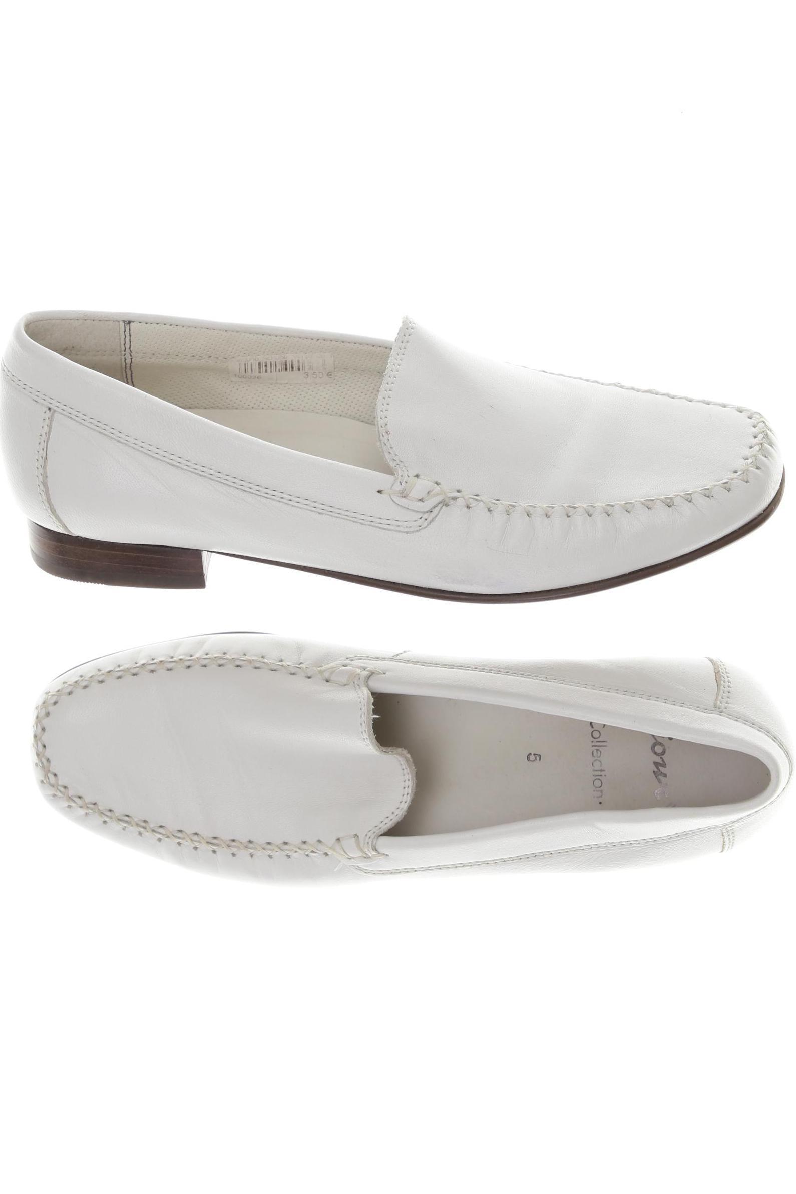 

Sioux Damen Halbschuh, weiß, Gr. 5