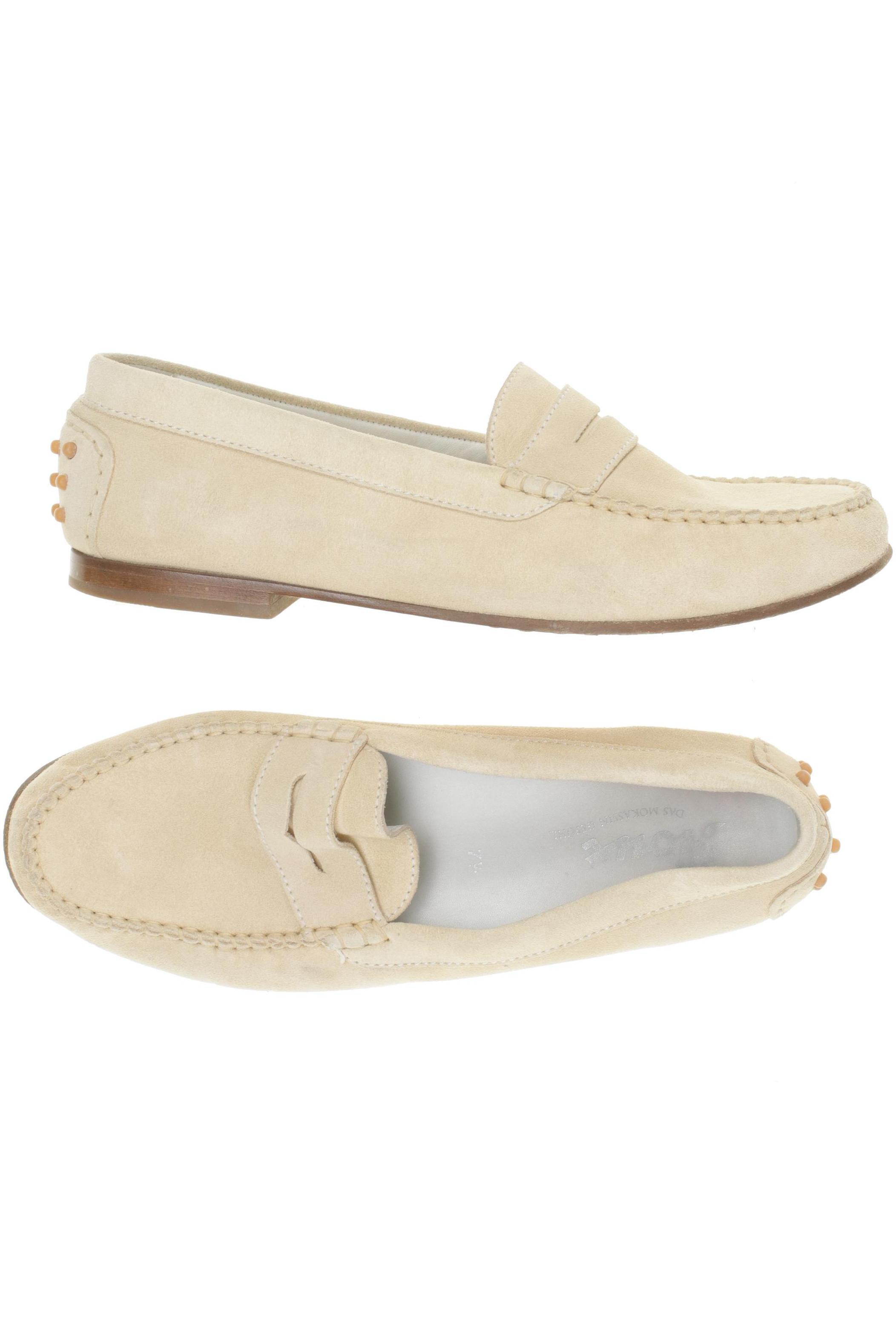 

Sioux Damen Halbschuh, beige, Gr. 7.5