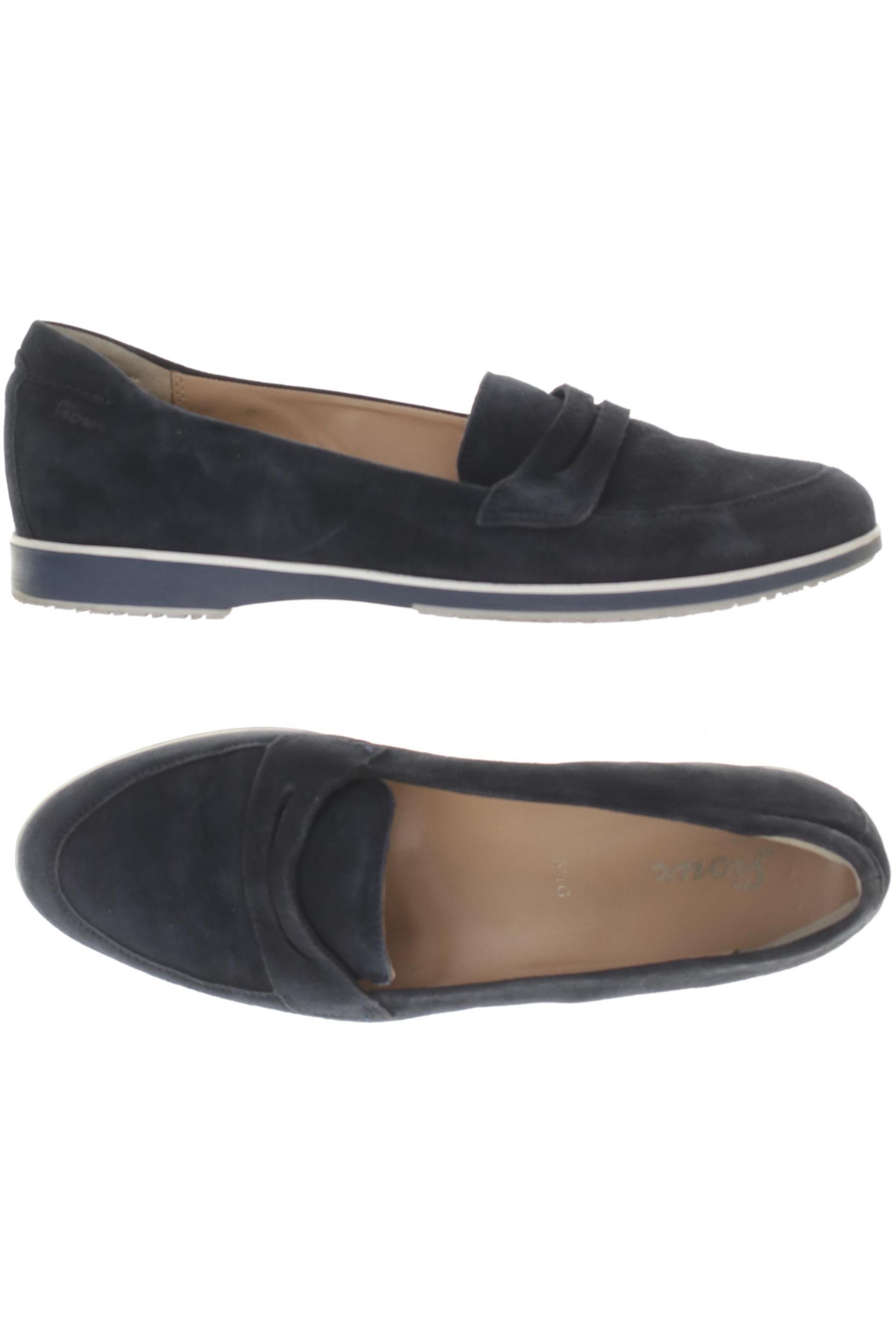 

Sioux Damen Halbschuh, blau, Gr. 6.5