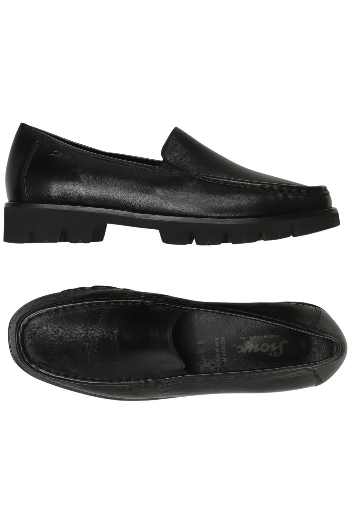 

Sioux Damen Halbschuh, schwarz, Gr. 5.5