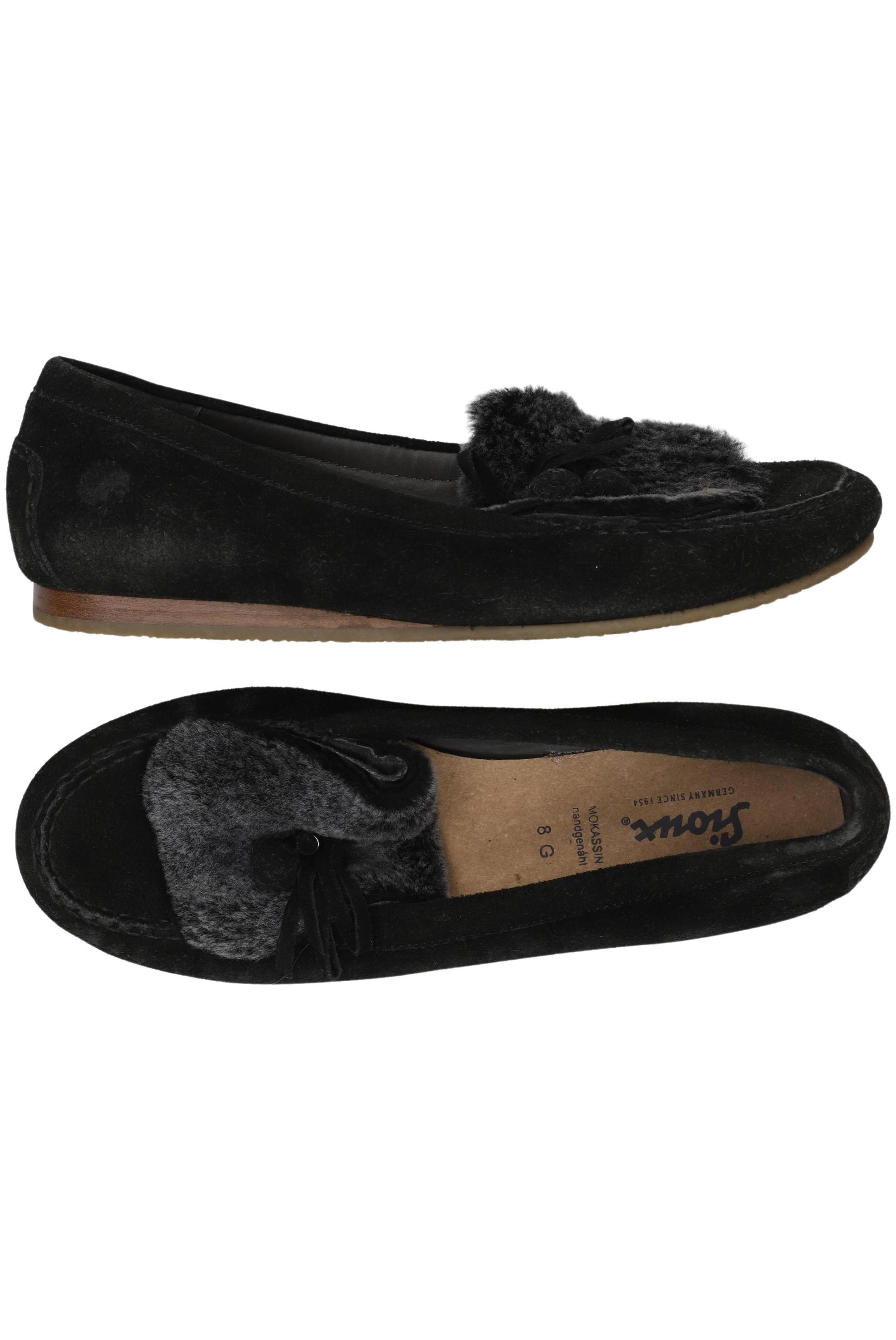 

Sioux Damen Halbschuh, schwarz, Gr. 8