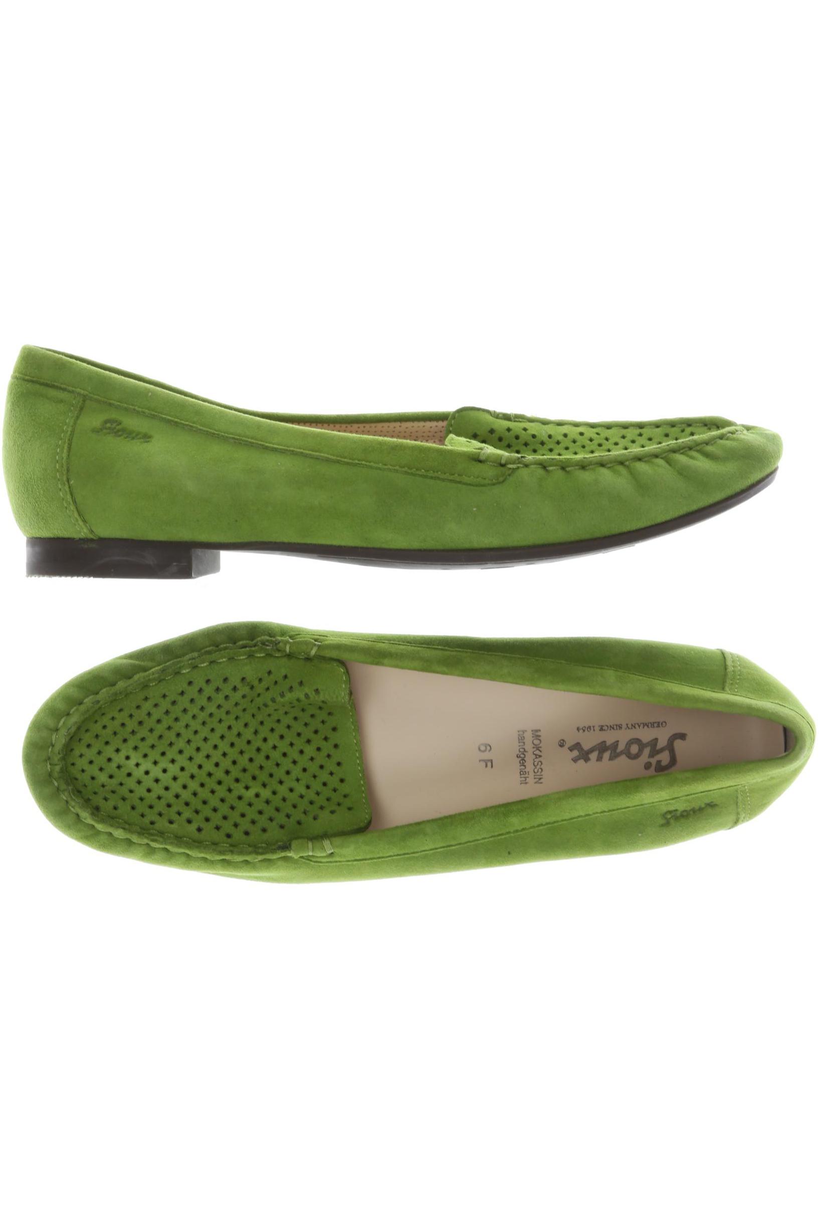 

Sioux Damen Halbschuh, grün, Gr. 6