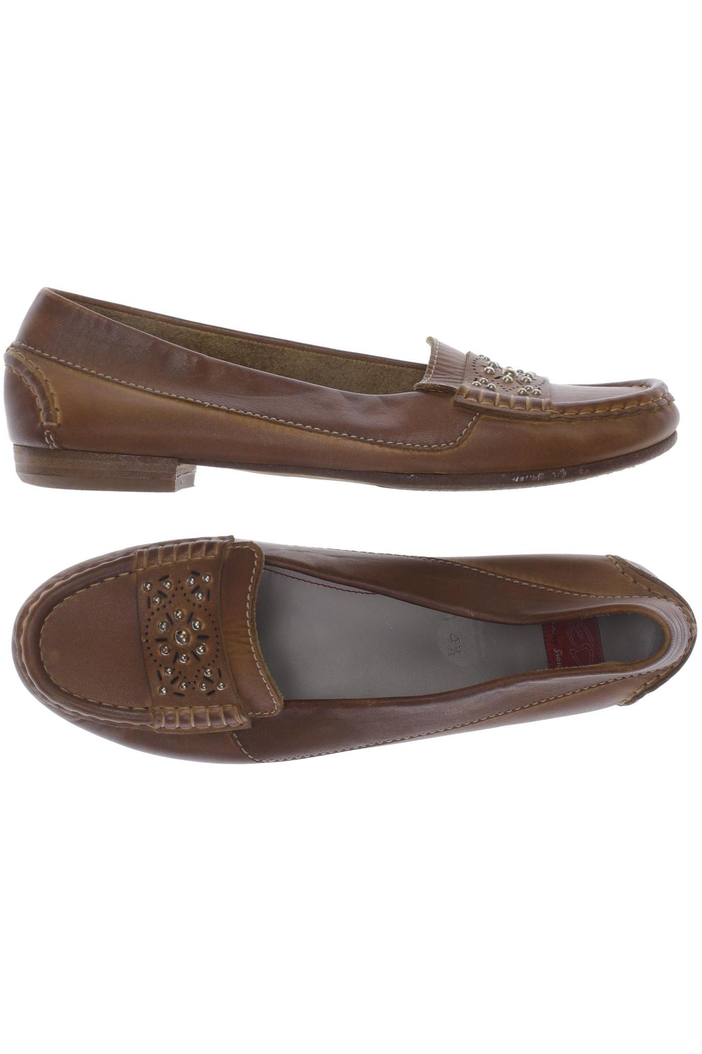 

Sioux Damen Halbschuh, braun, Gr. 4.5