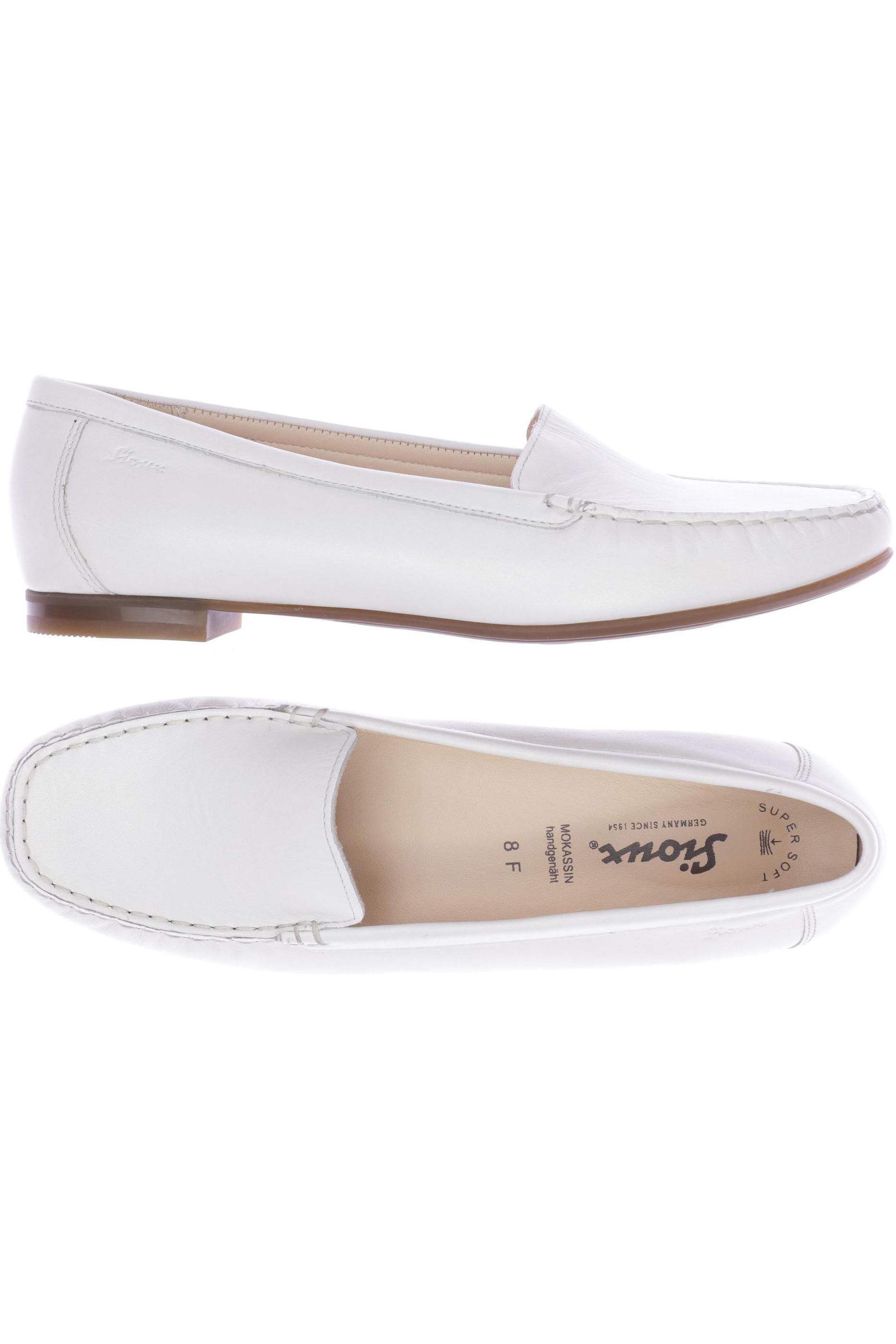 

Sioux Damen Halbschuh, weiß, Gr. 8