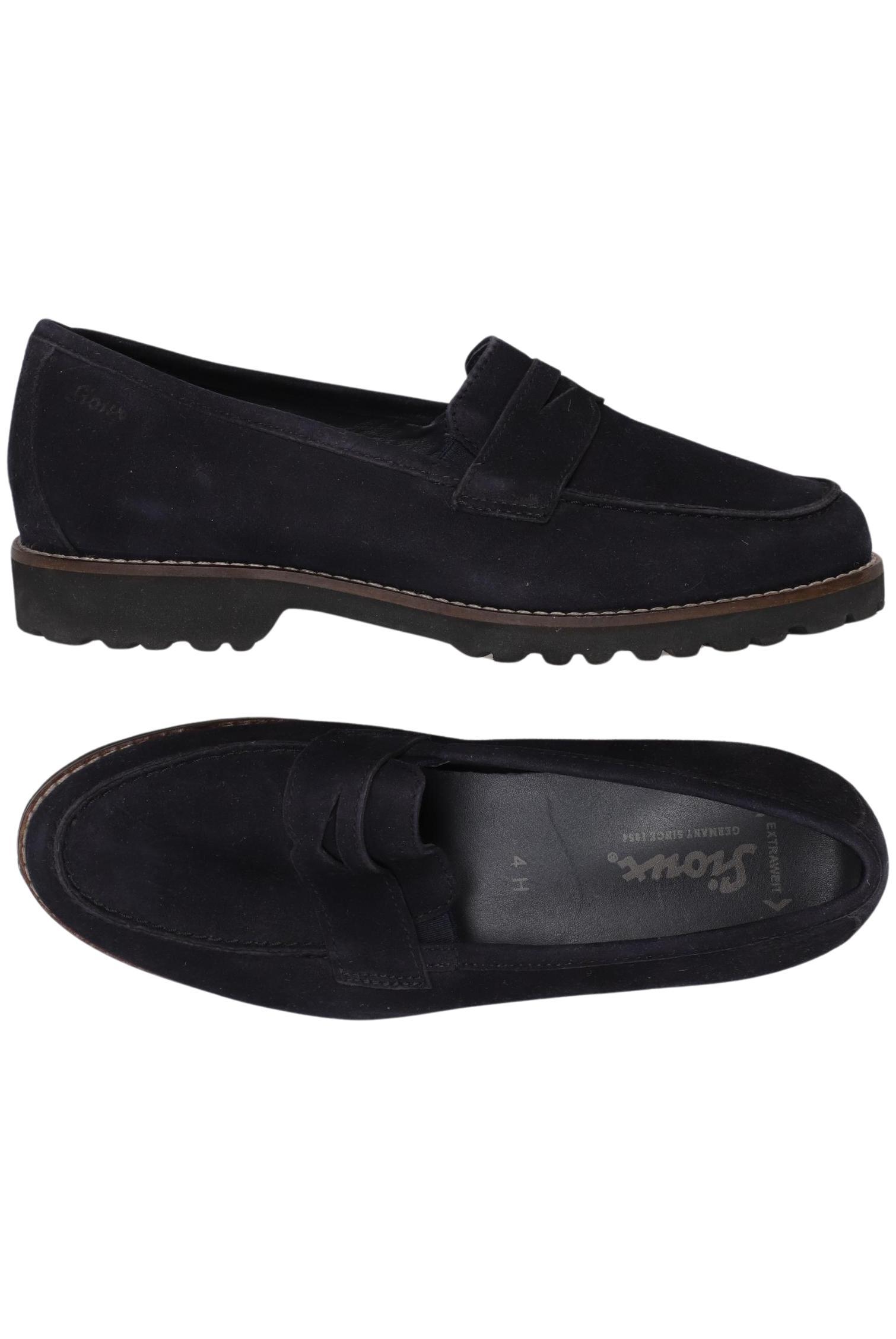 

Sioux Damen Halbschuh, marineblau, Gr. 4