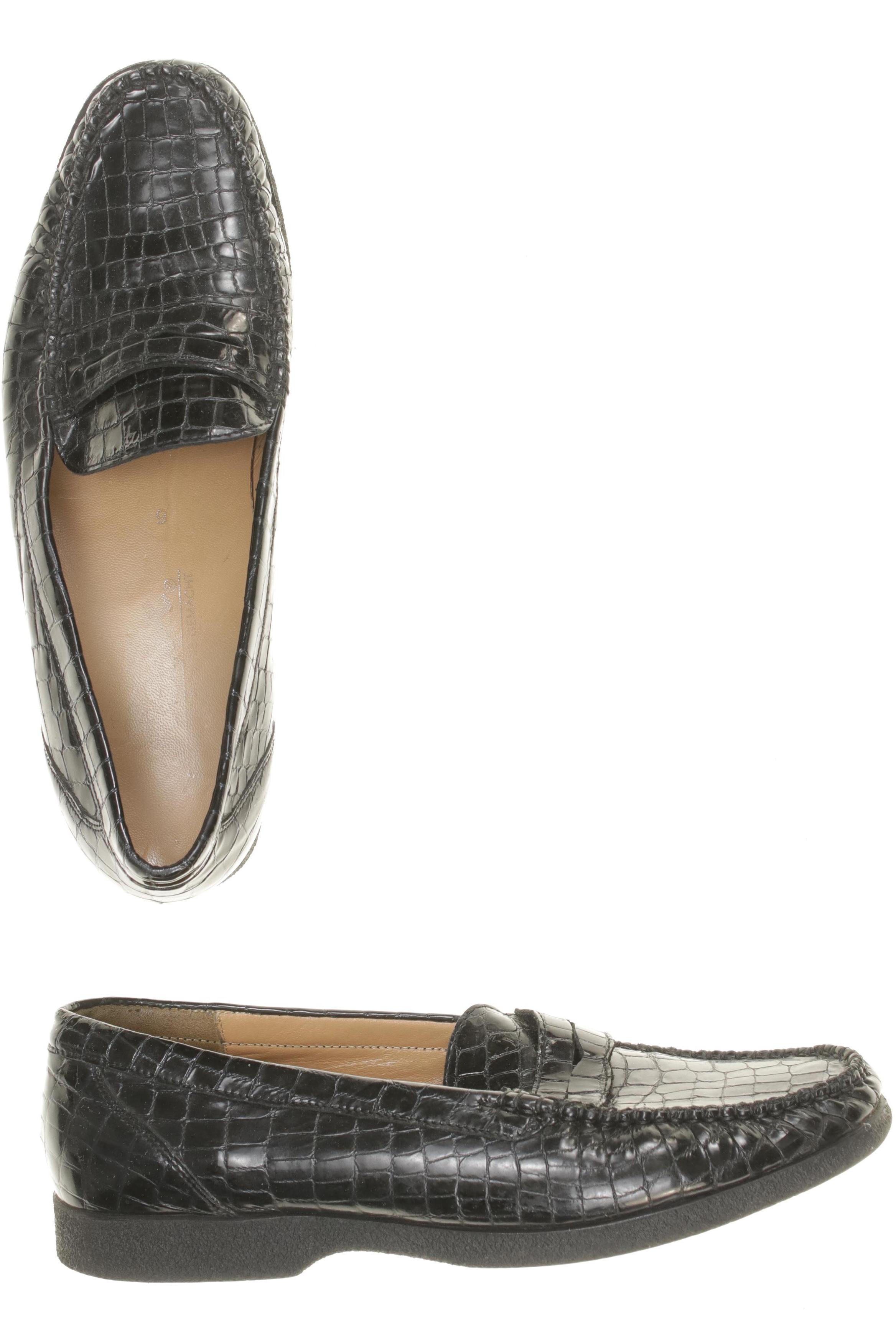 

Sioux Damen Halbschuh, schwarz, Gr. 6