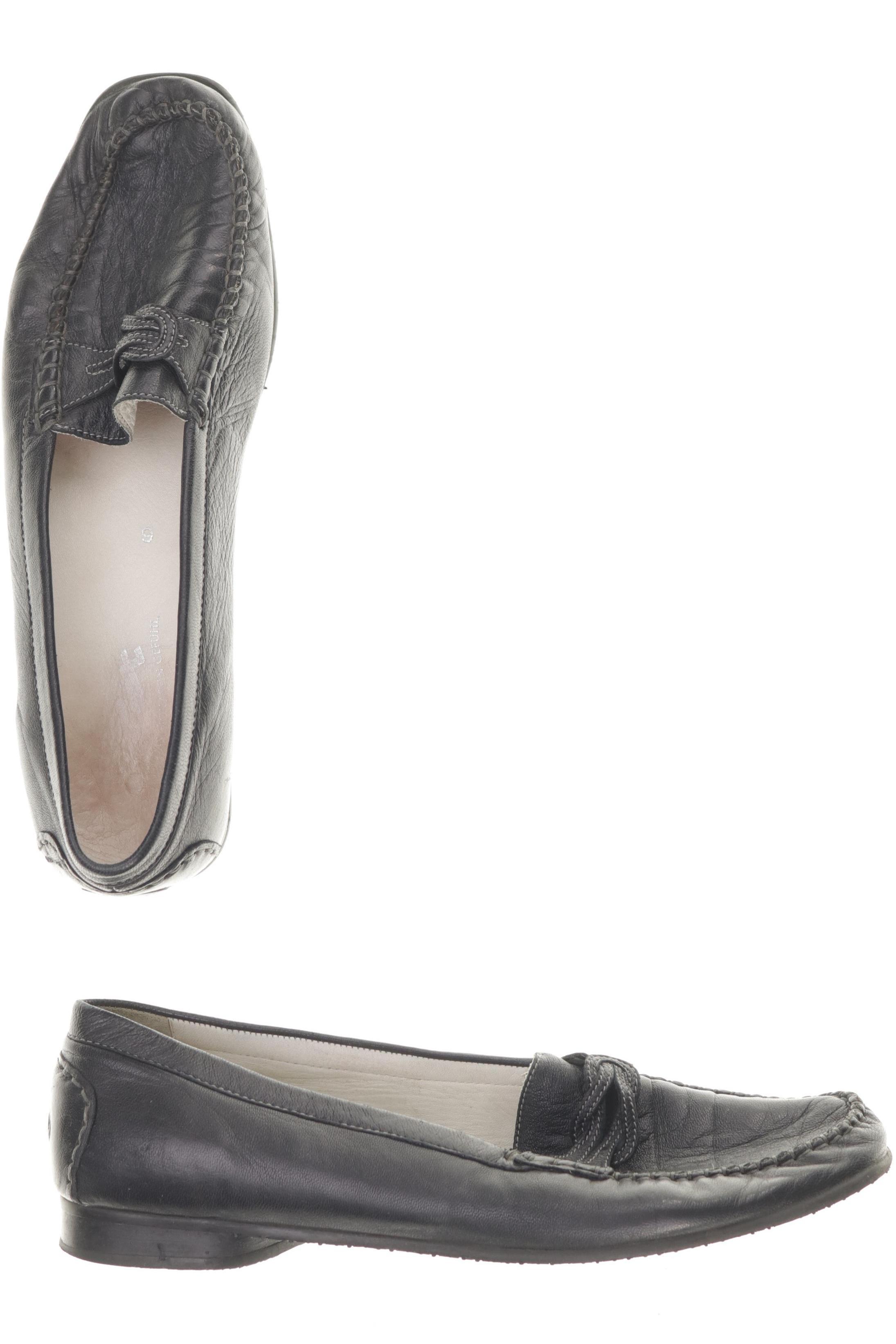 

Sioux Damen Halbschuh, schwarz, Gr. 6