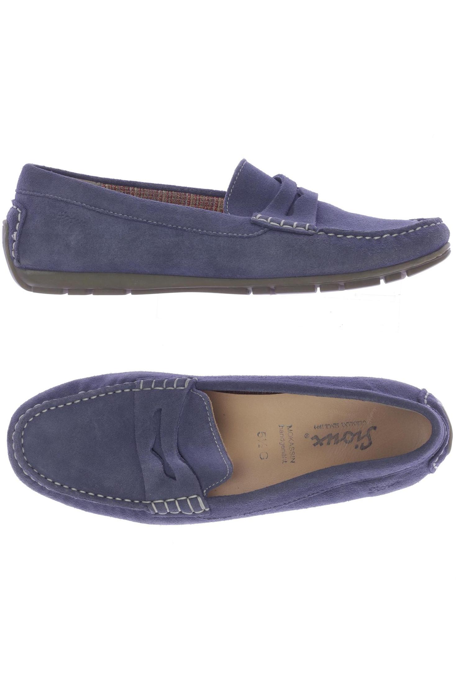 

Sioux Damen Halbschuh, blau
