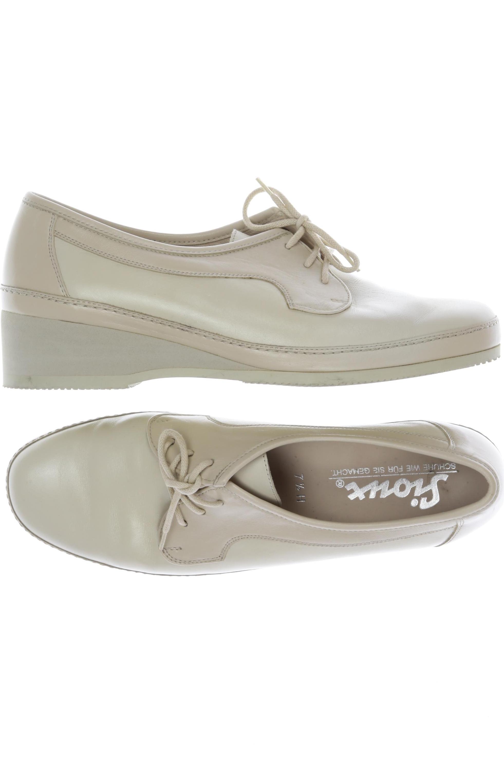 

Sioux Damen Halbschuh, beige, Gr. 7.5
