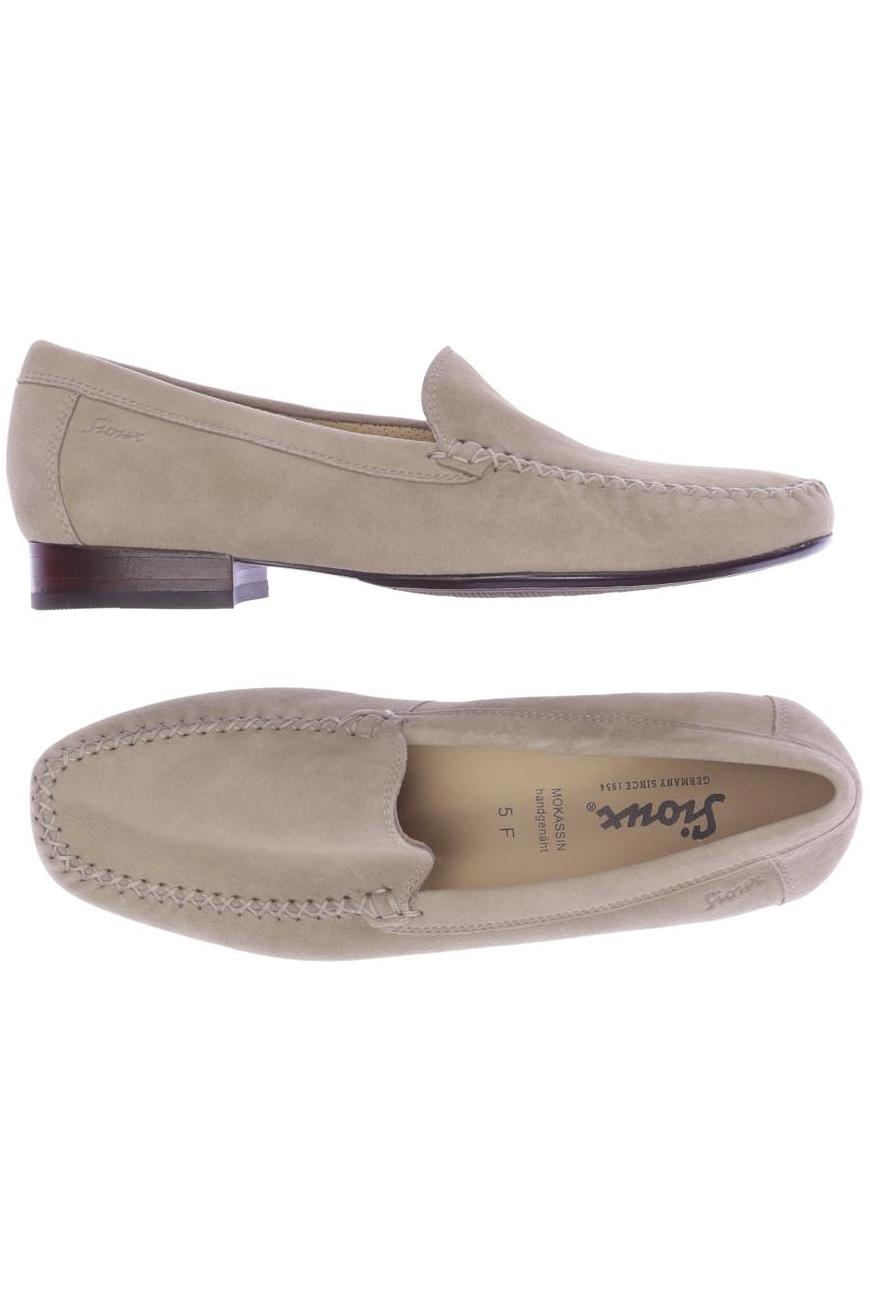 

Sioux Damen Halbschuh, beige, Gr. 5