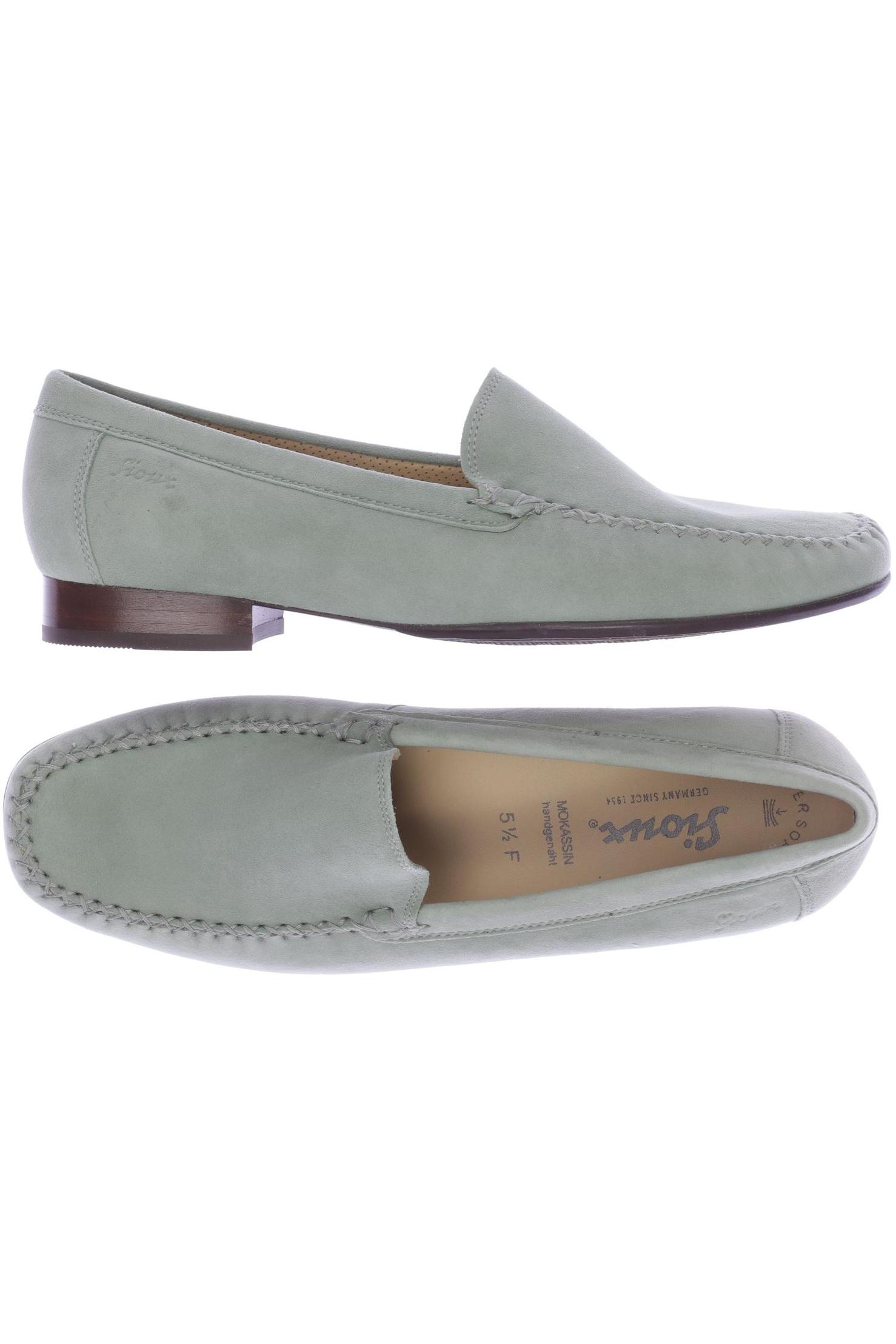 

Sioux Damen Halbschuh, türkis, Gr. 5.5