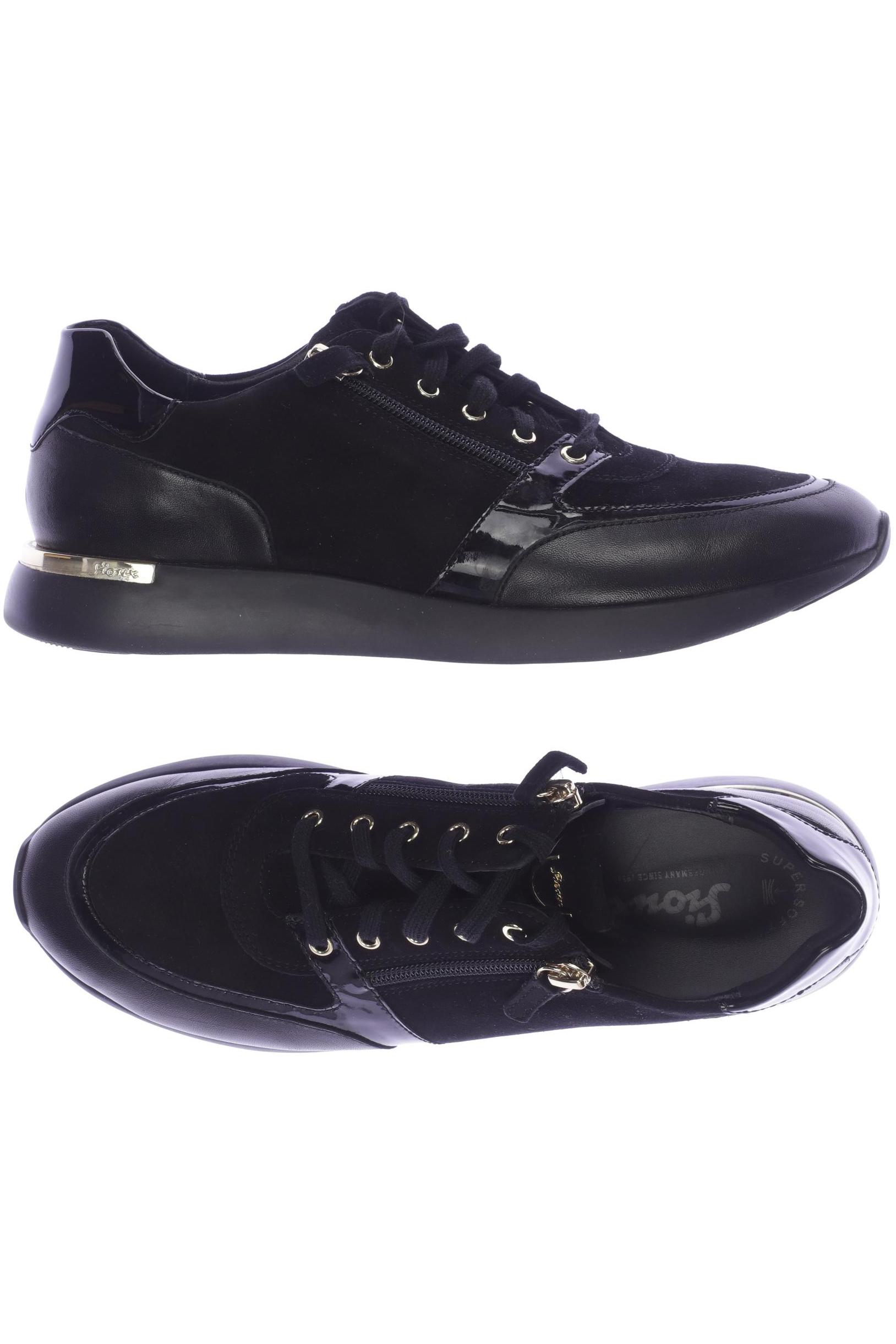 

Sioux Damen Halbschuh, schwarz, Gr. 6.5