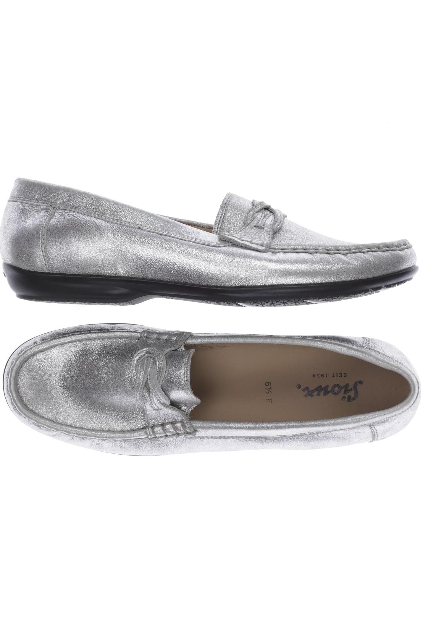 

Sioux Damen Halbschuh, silber, Gr. 6.5