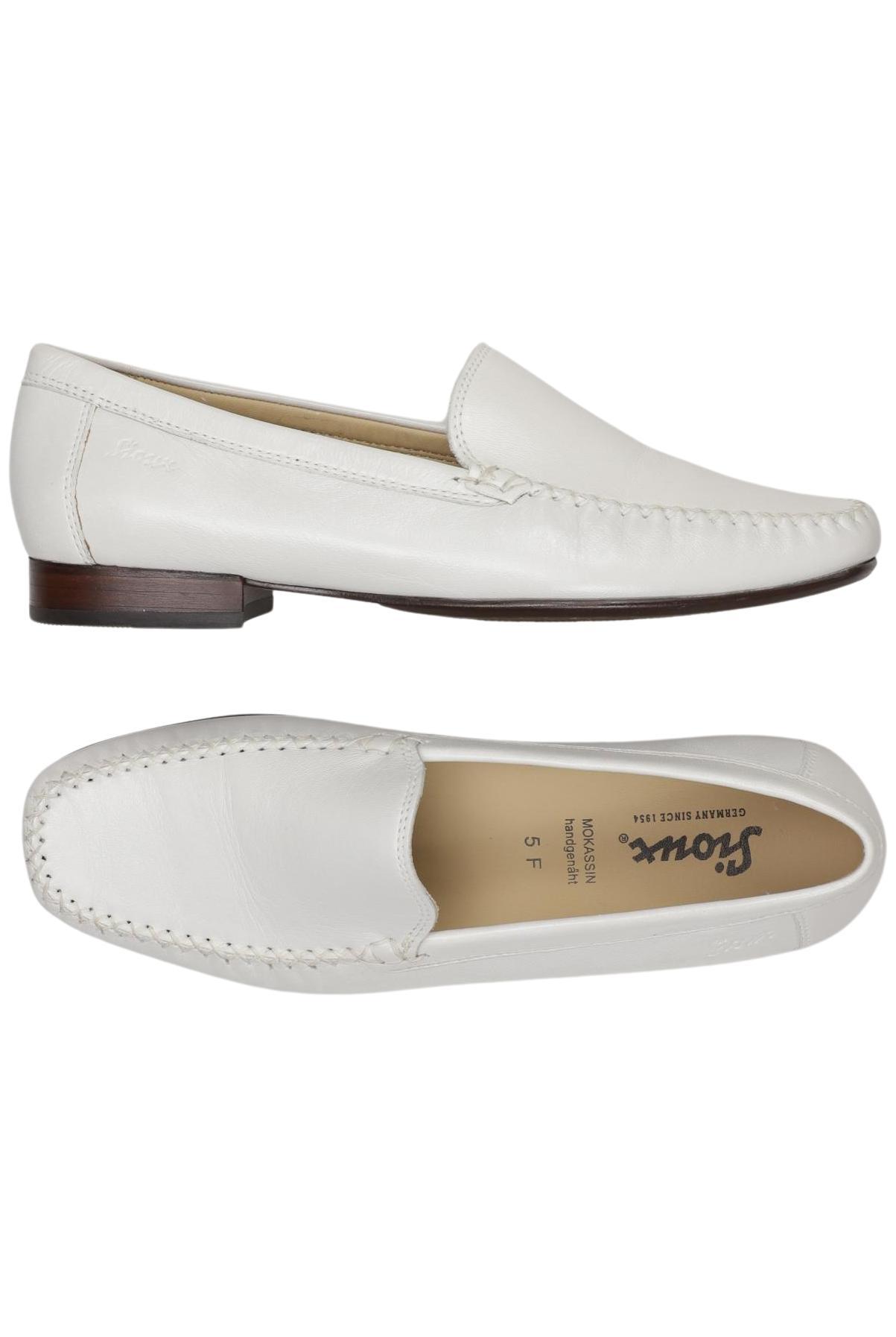 

Sioux Damen Halbschuh, weiß, Gr. 5