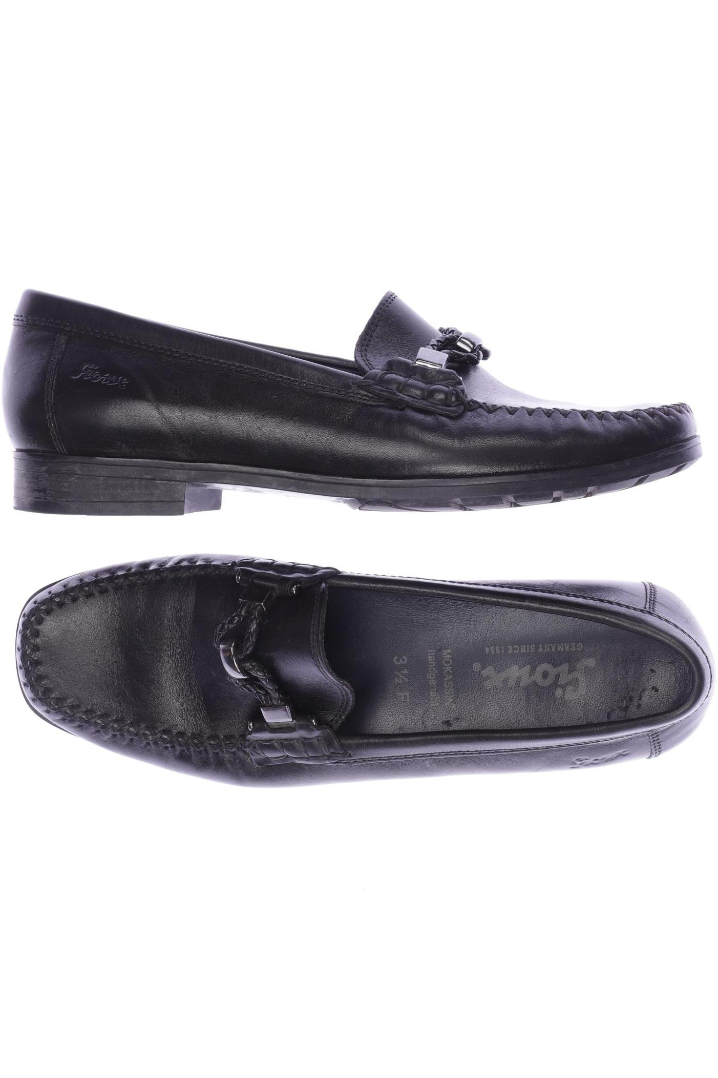 

Sioux Damen Halbschuh, schwarz, Gr. 3.5