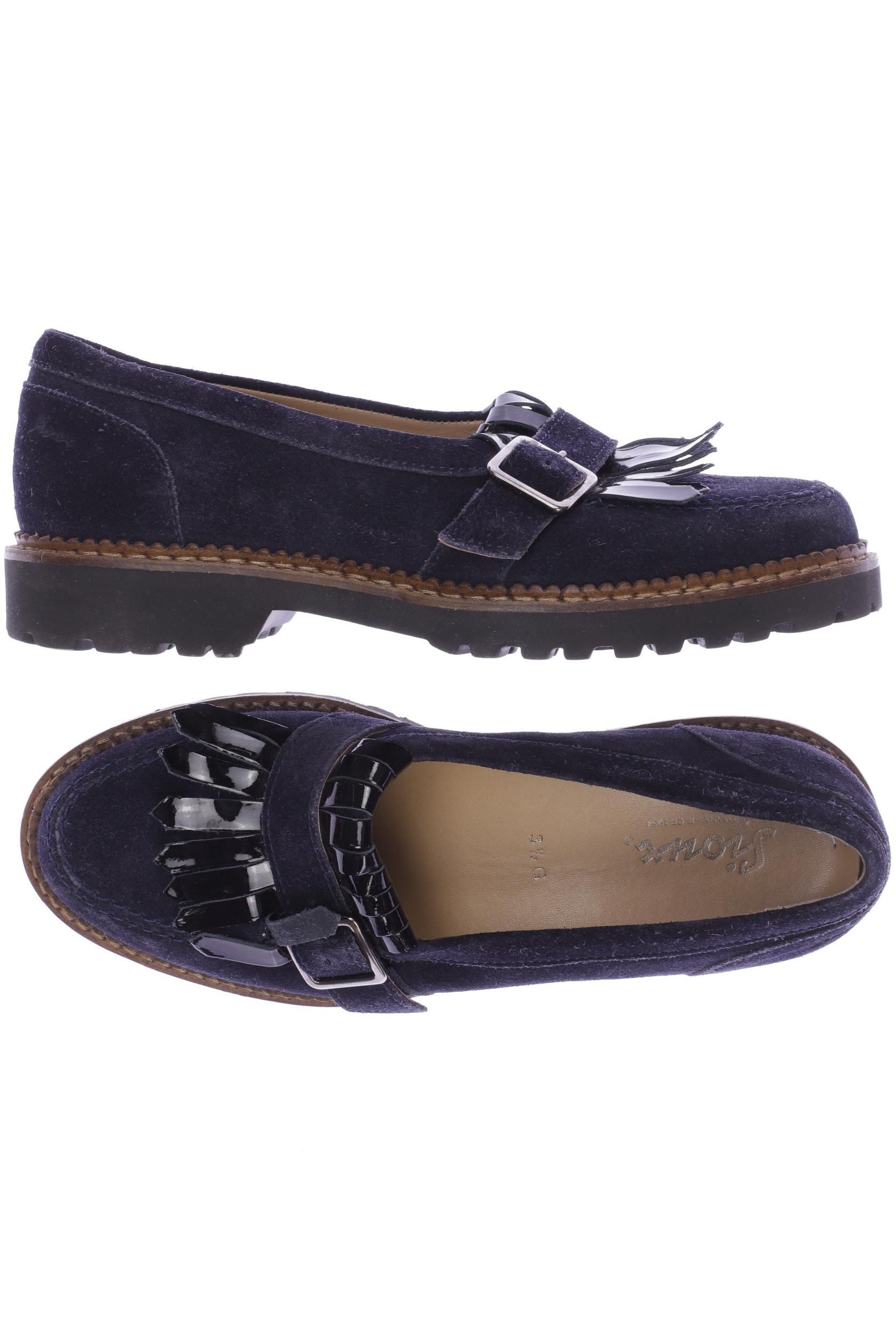 

Sioux Damen Halbschuh, marineblau