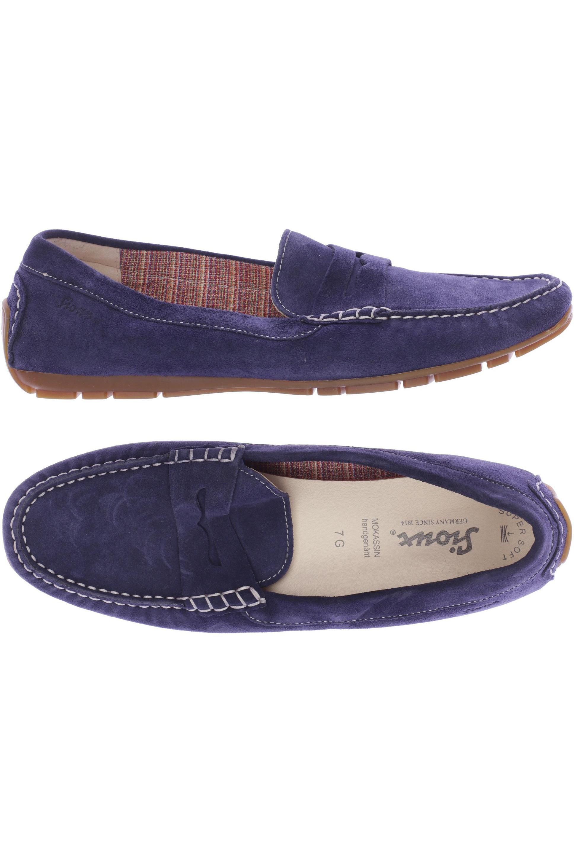 

Sioux Damen Halbschuh, marineblau, Gr. 7