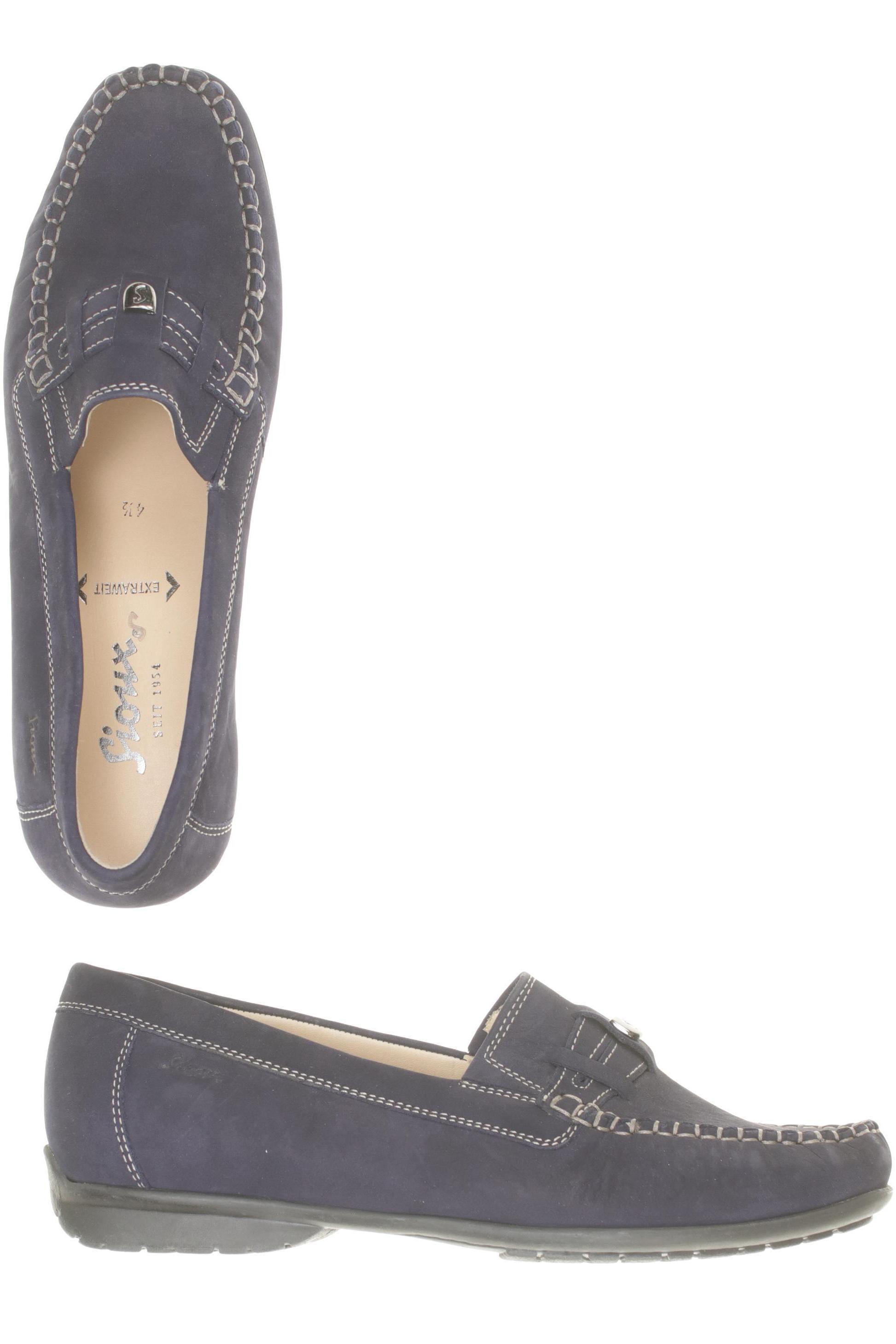 

Sioux Damen Halbschuh, blau, Gr. 4.5