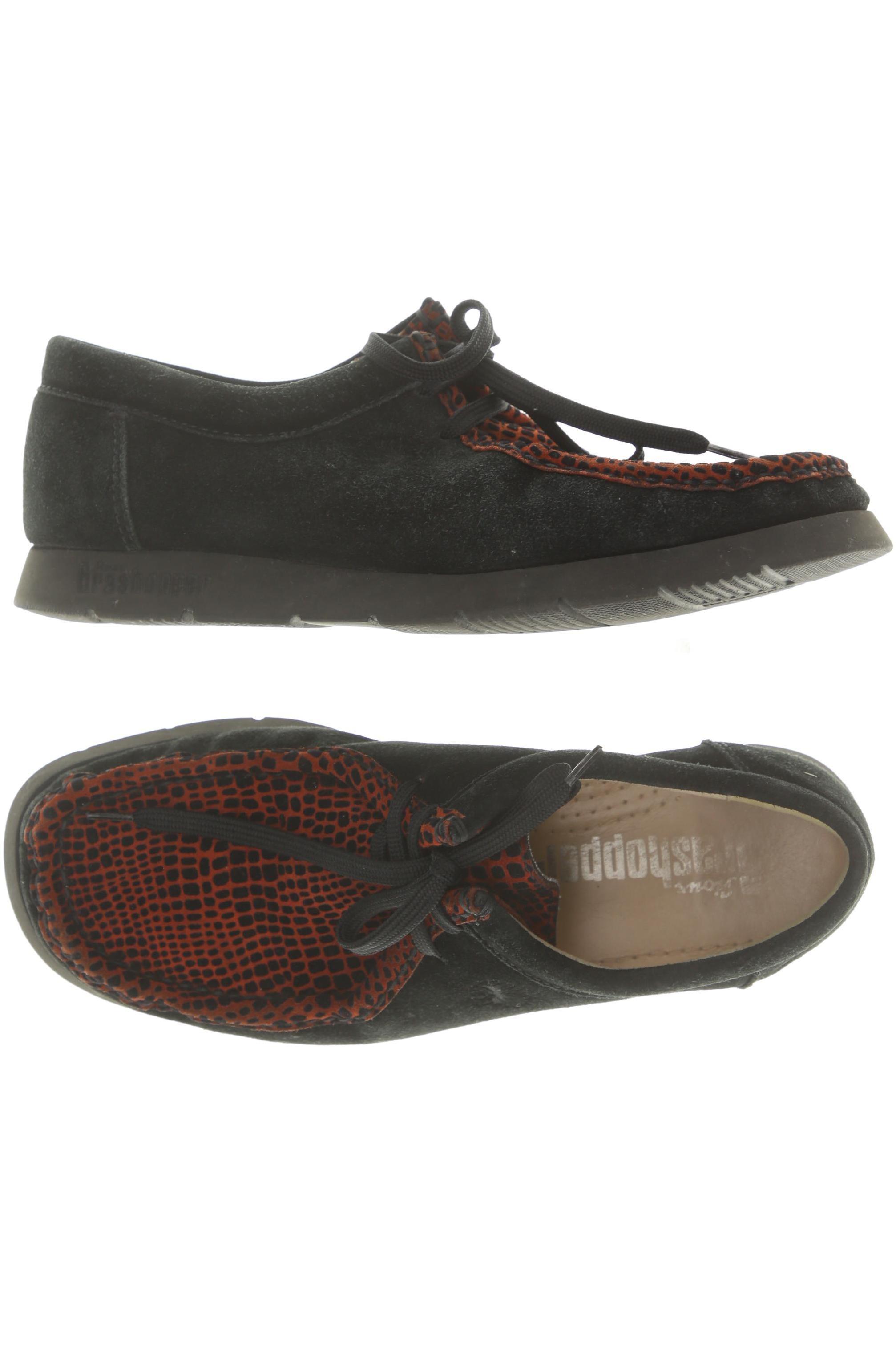 

Sioux Damen Halbschuh, schwarz, Gr. 6