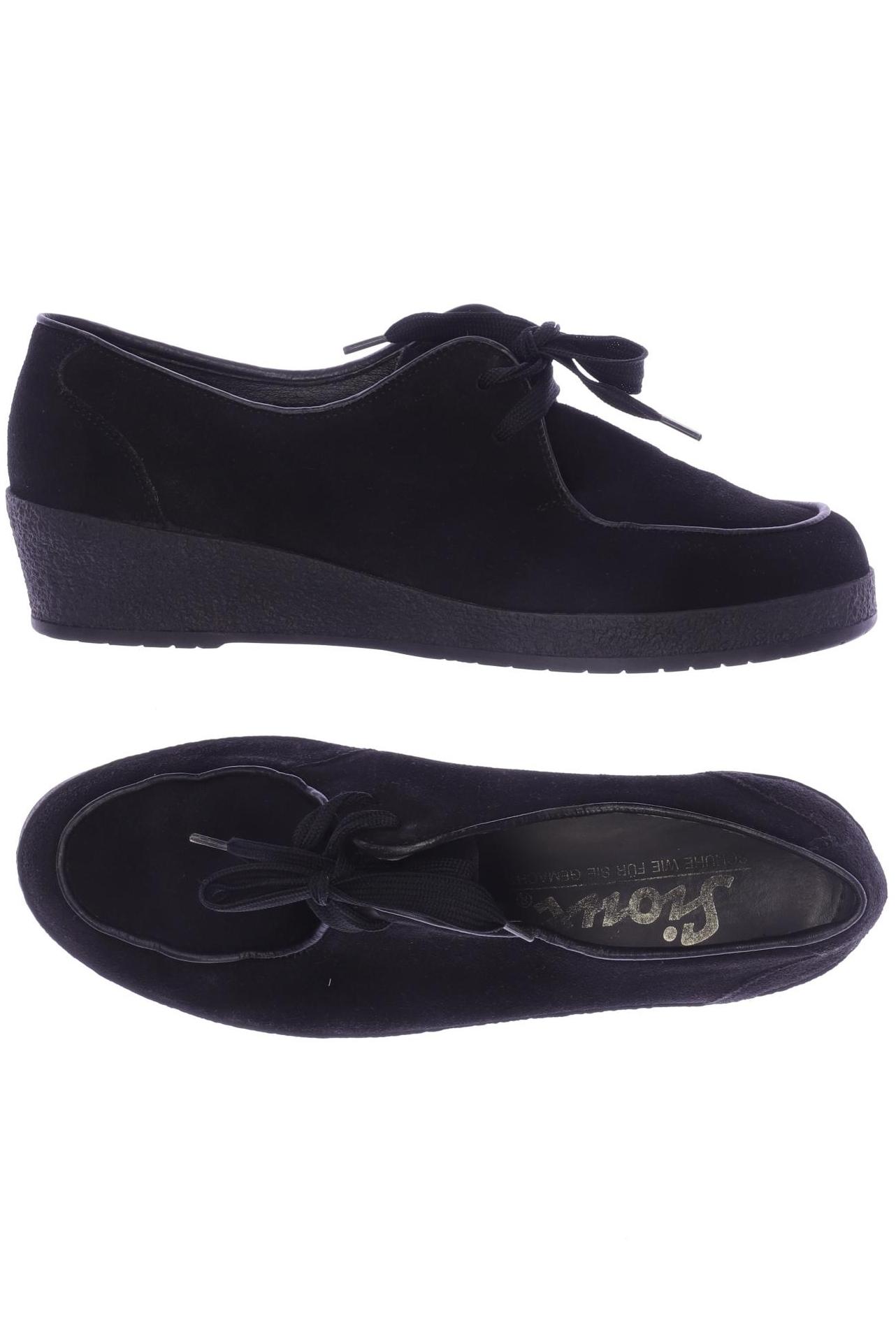 

Sioux Damen Halbschuh, schwarz, Gr. 5