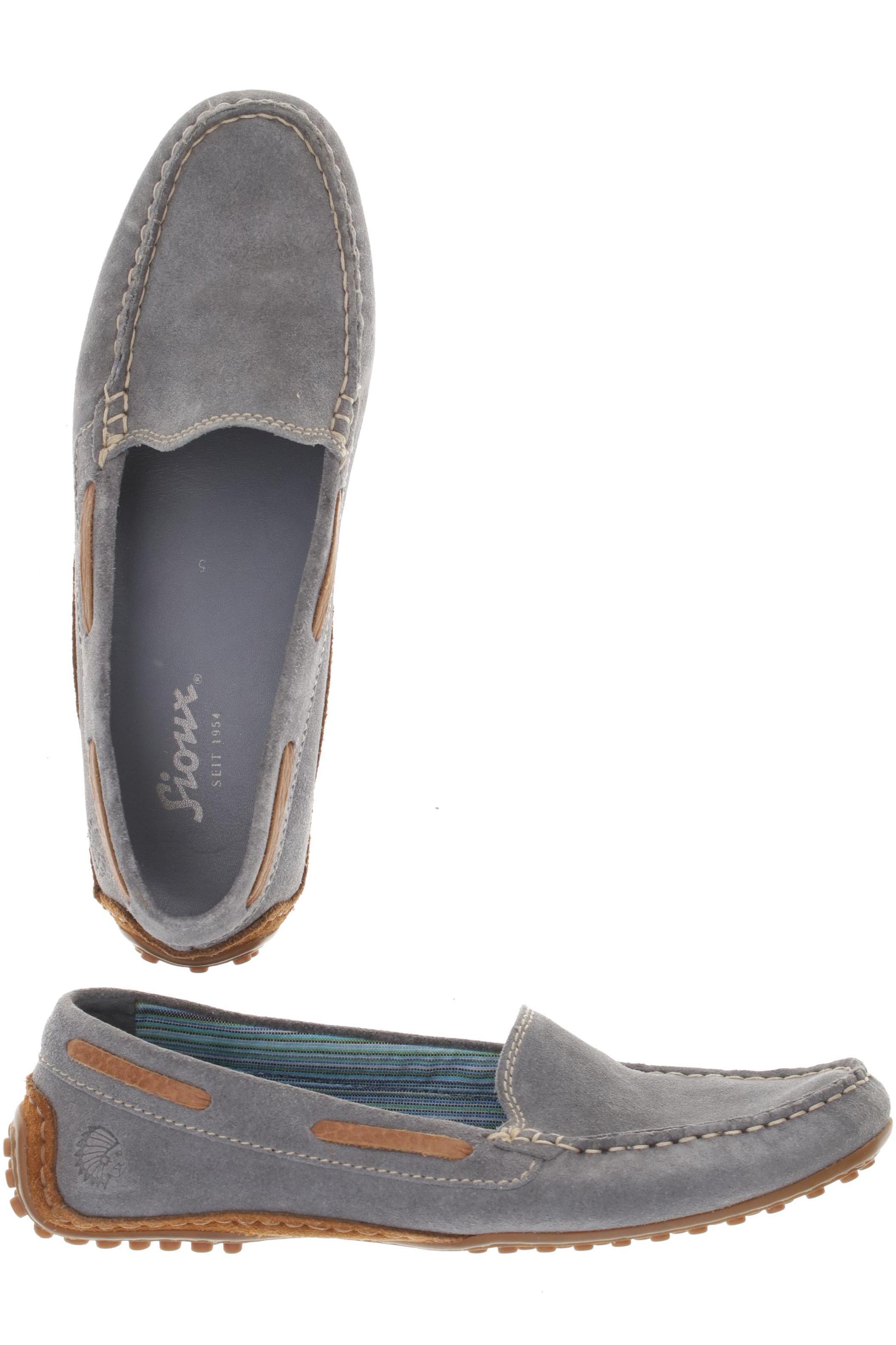 

Sioux Damen Halbschuh, grau, Gr. 5