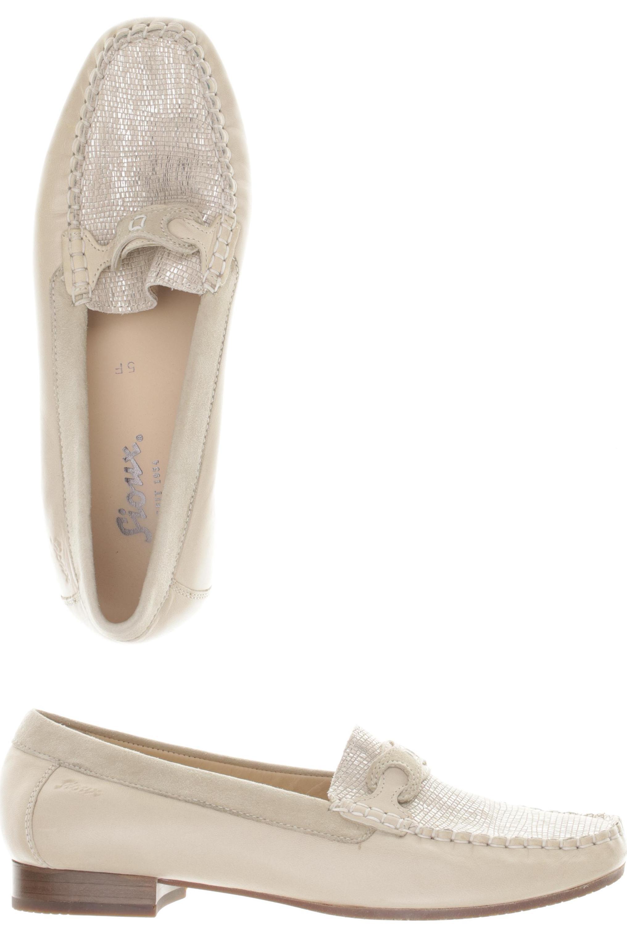 

Sioux Damen Halbschuh, beige, Gr. 5