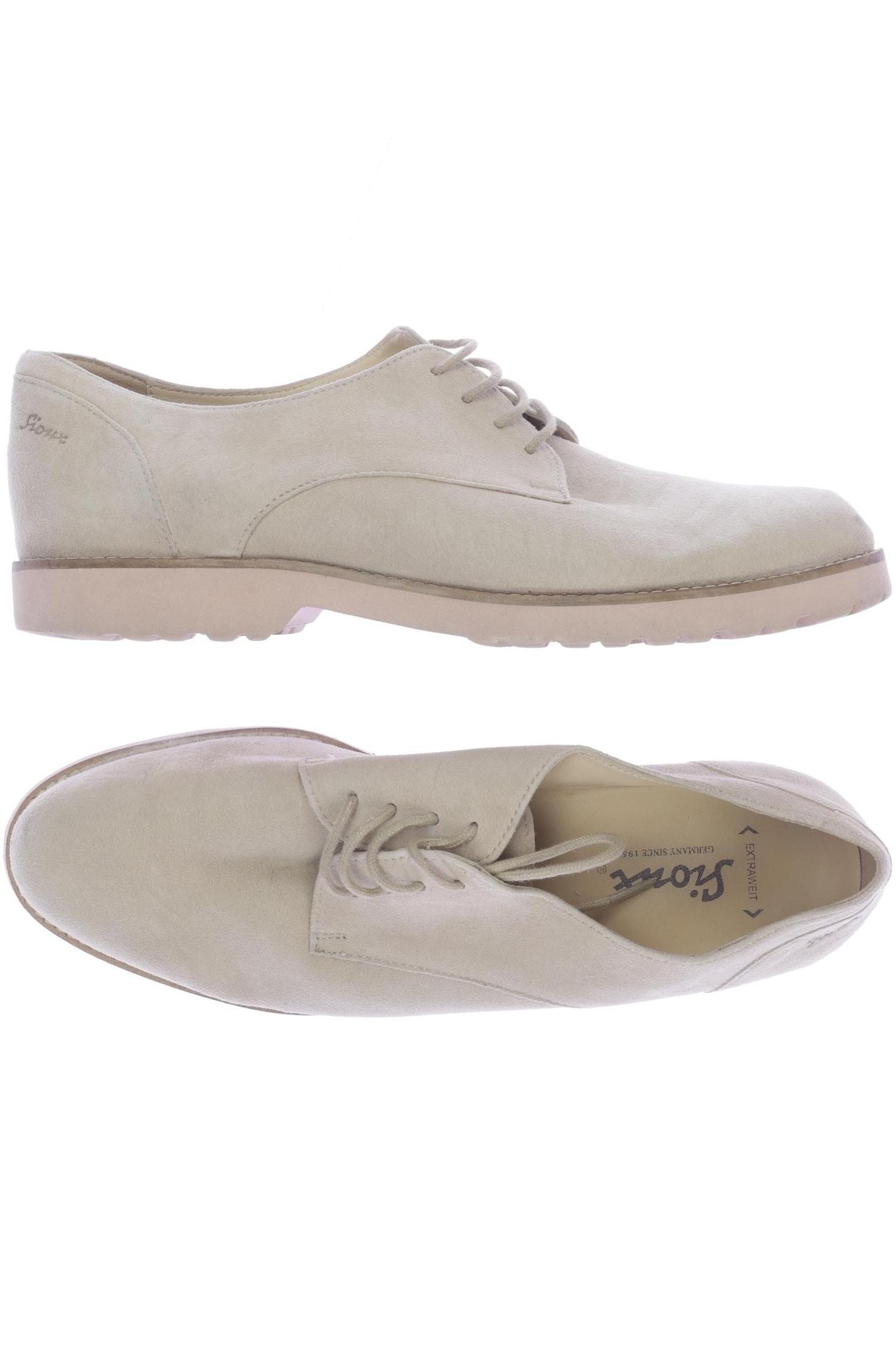 

Sioux Damen Halbschuh, beige, Gr. 7