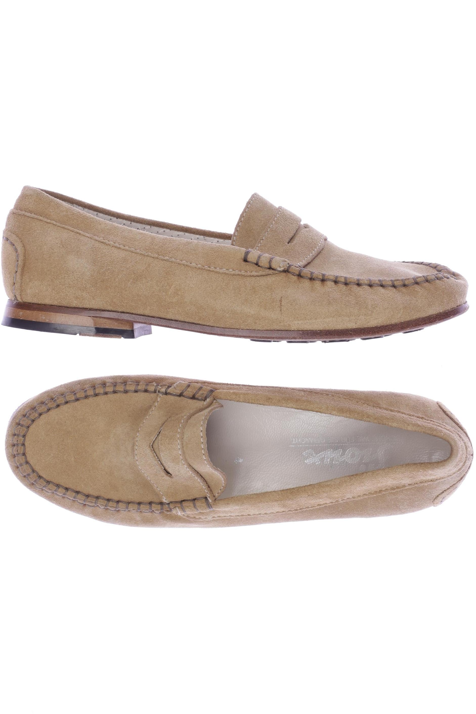

Sioux Damen Halbschuh, beige, Gr. 4