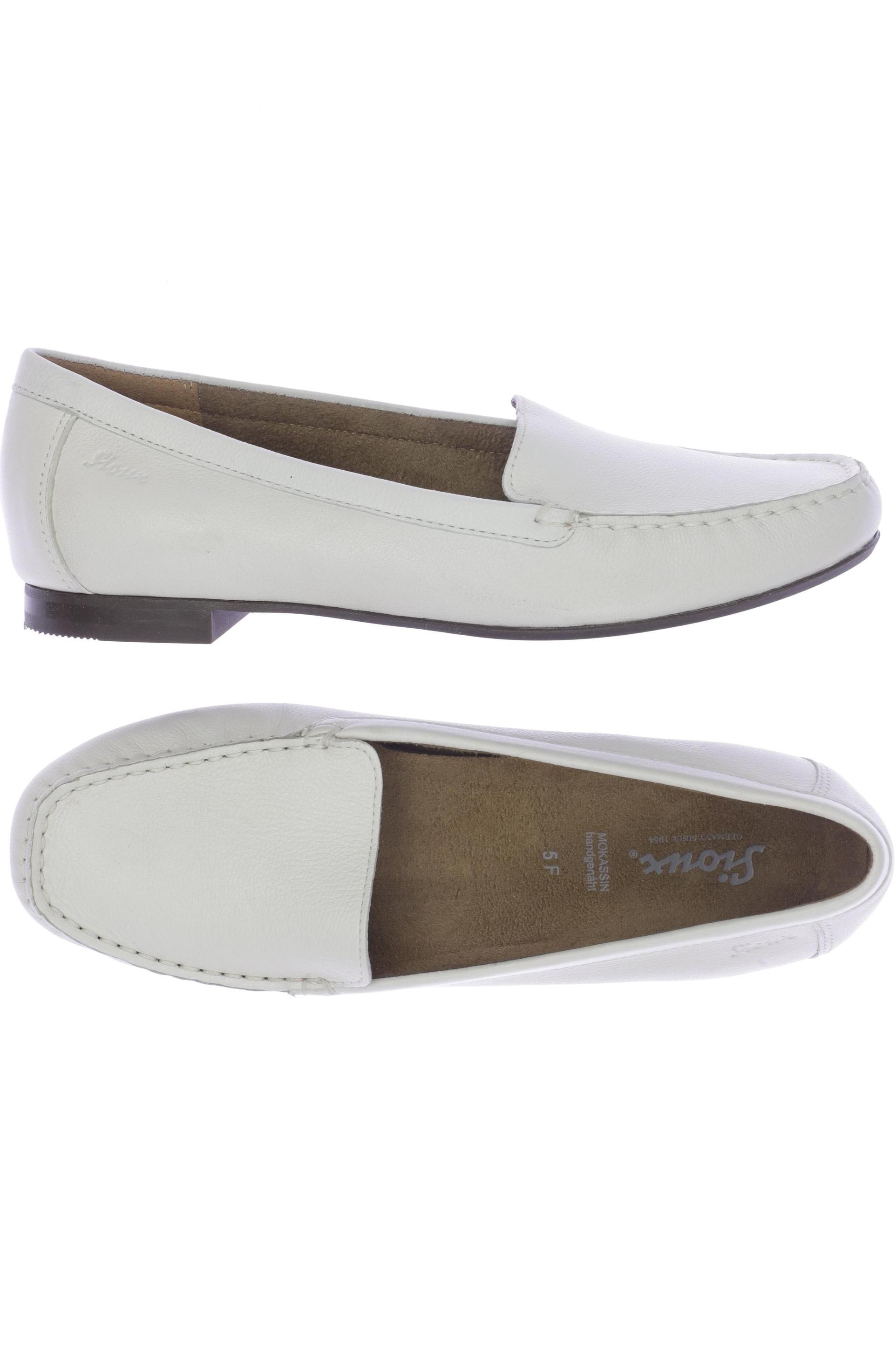 

Sioux Damen Halbschuh, weiß, Gr. 5