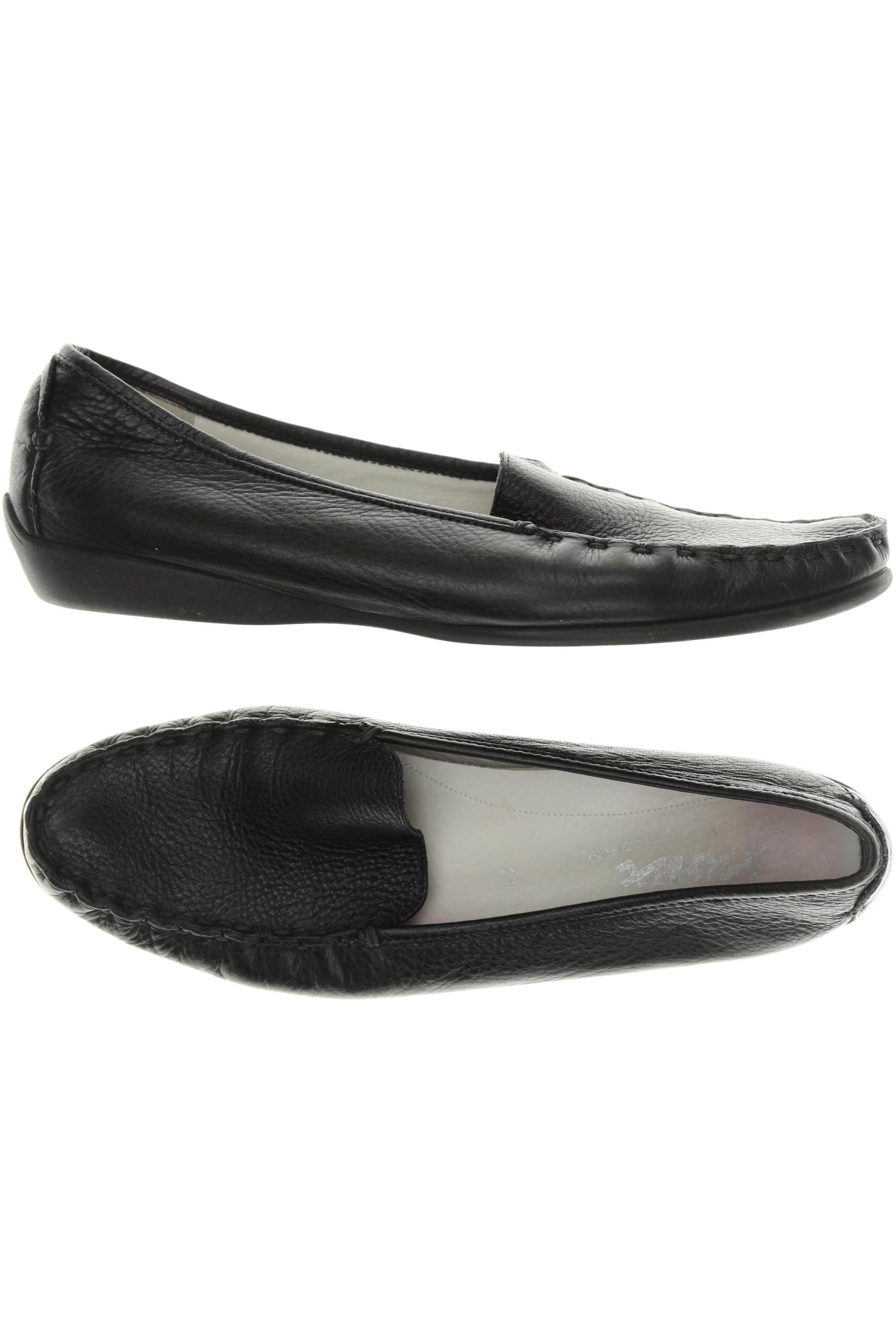 

Sioux Damen Halbschuh, schwarz, Gr. 7.5