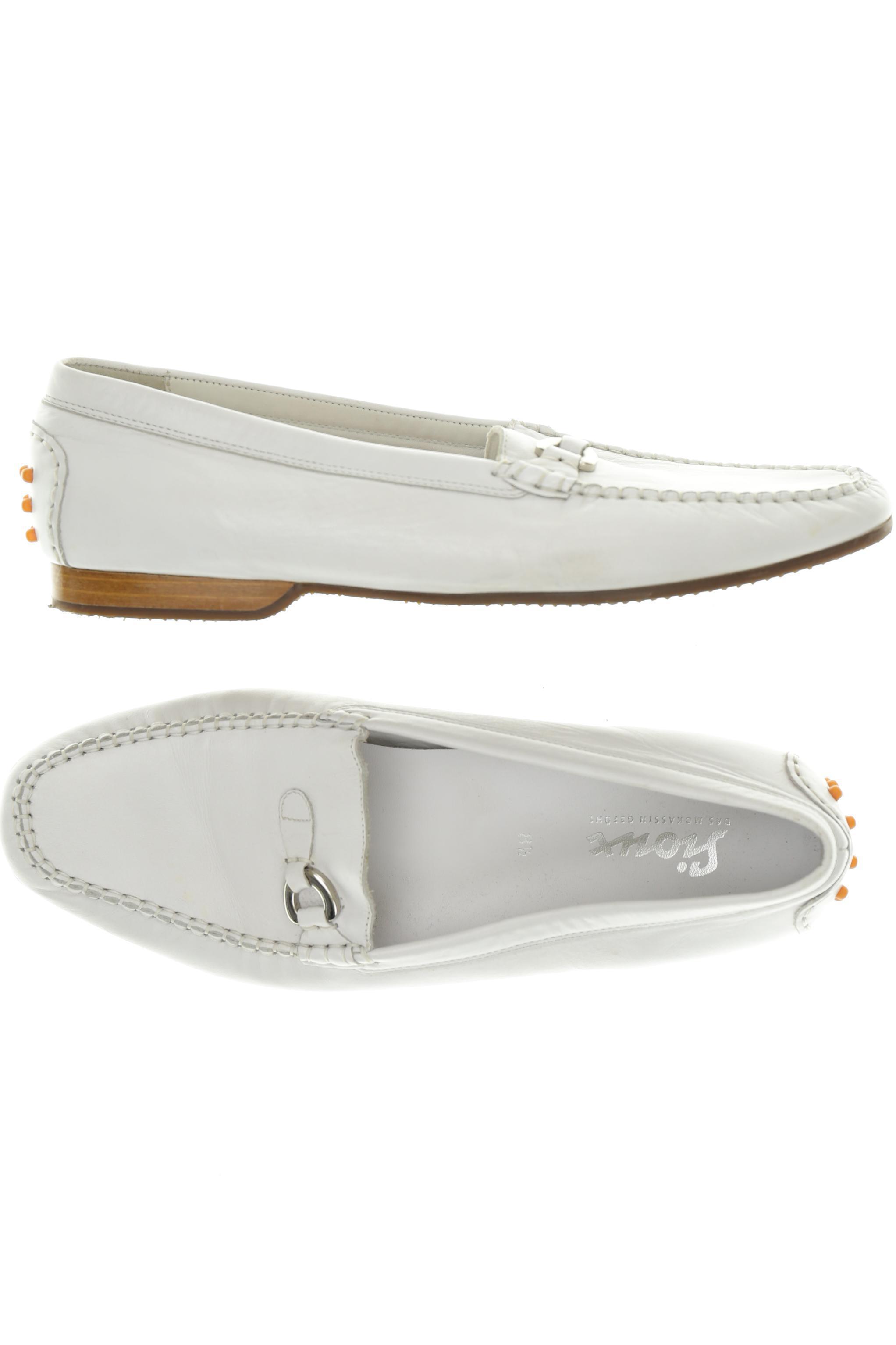 

Sioux Damen Halbschuh, weiß, Gr. 8.5