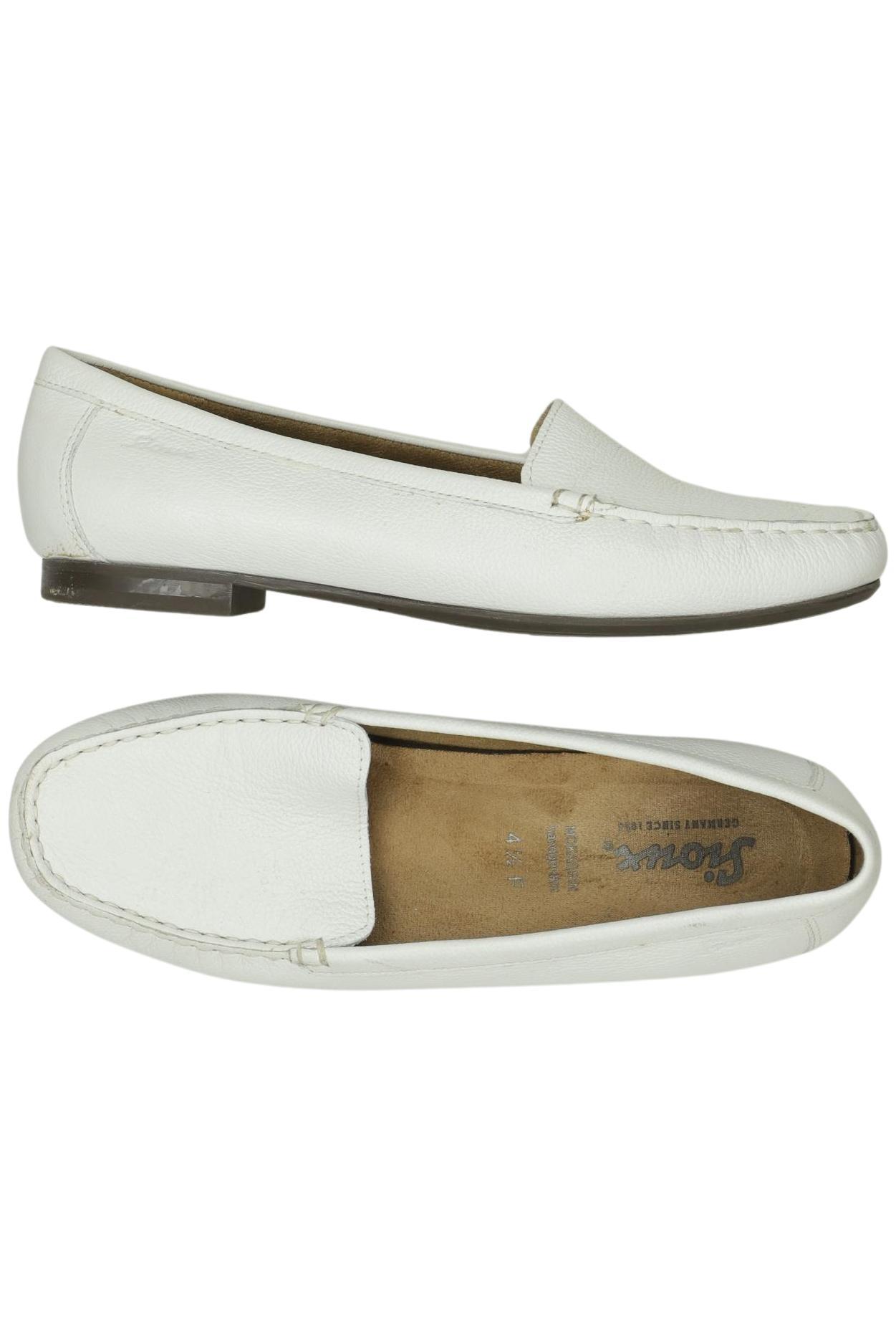 

Sioux Damen Halbschuh, weiß, Gr. 4.5