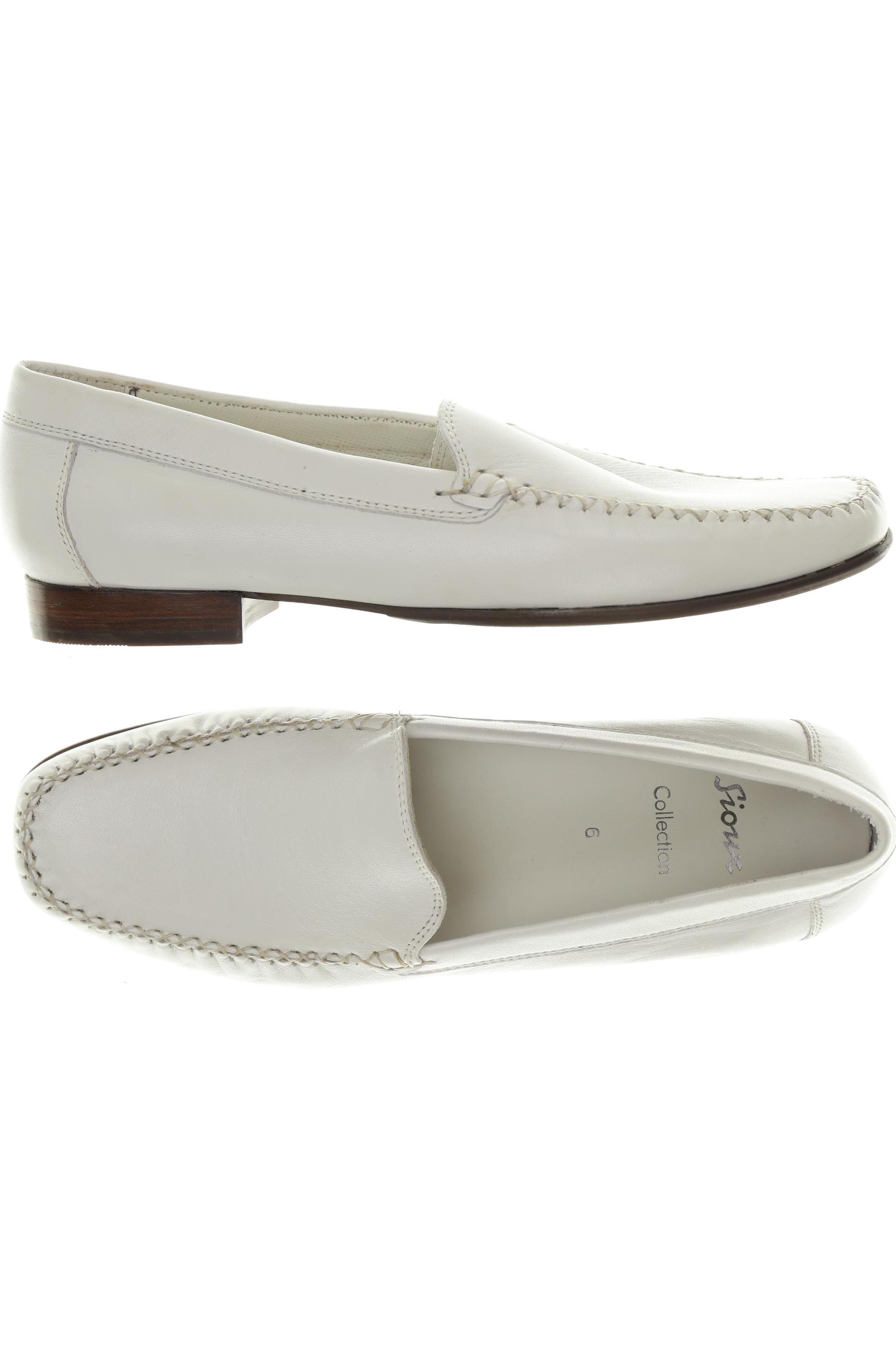 

Sioux Damen Halbschuh, weiß, Gr. 6