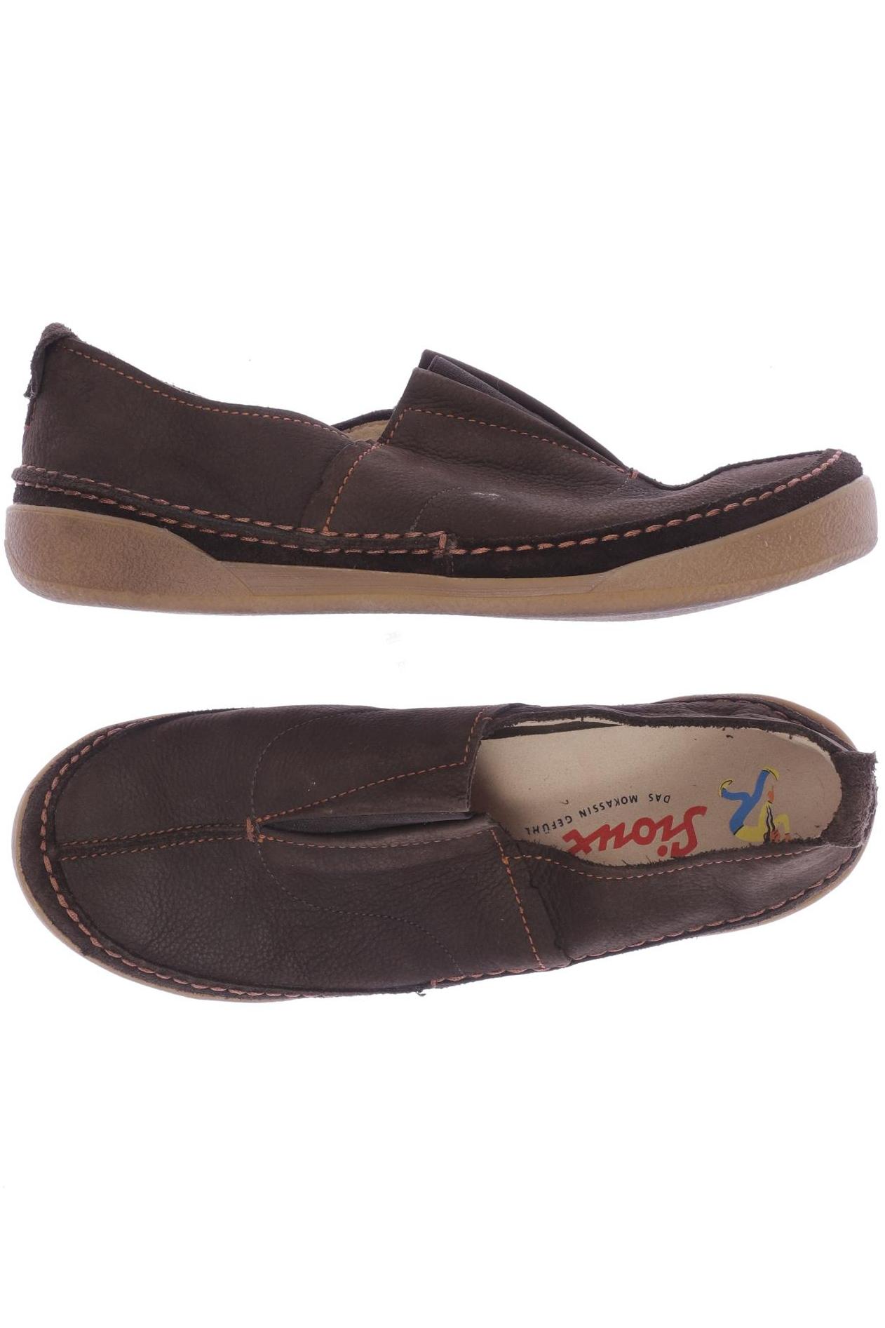 

Sioux Damen Halbschuh, braun, Gr. 40
