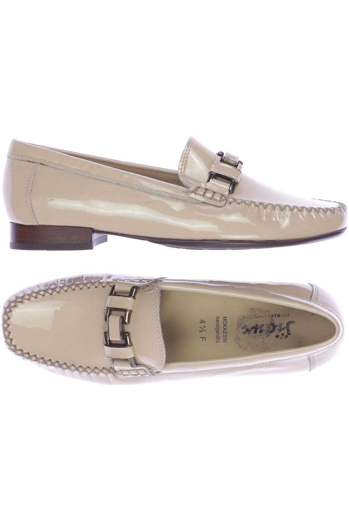 

Sioux Damen Halbschuh, beige, Gr. 4.5