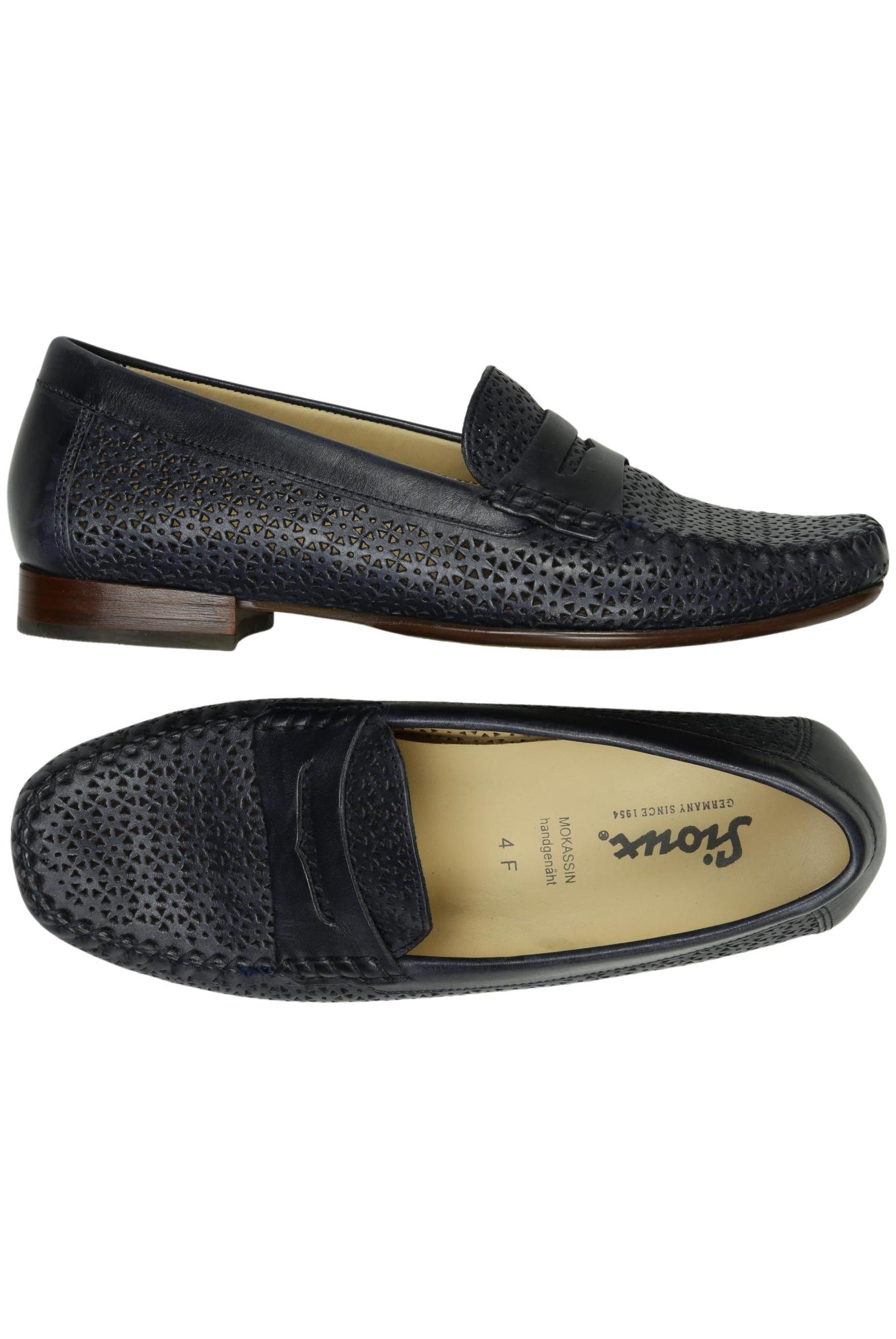 

Sioux Damen Halbschuh, marineblau, Gr. 4