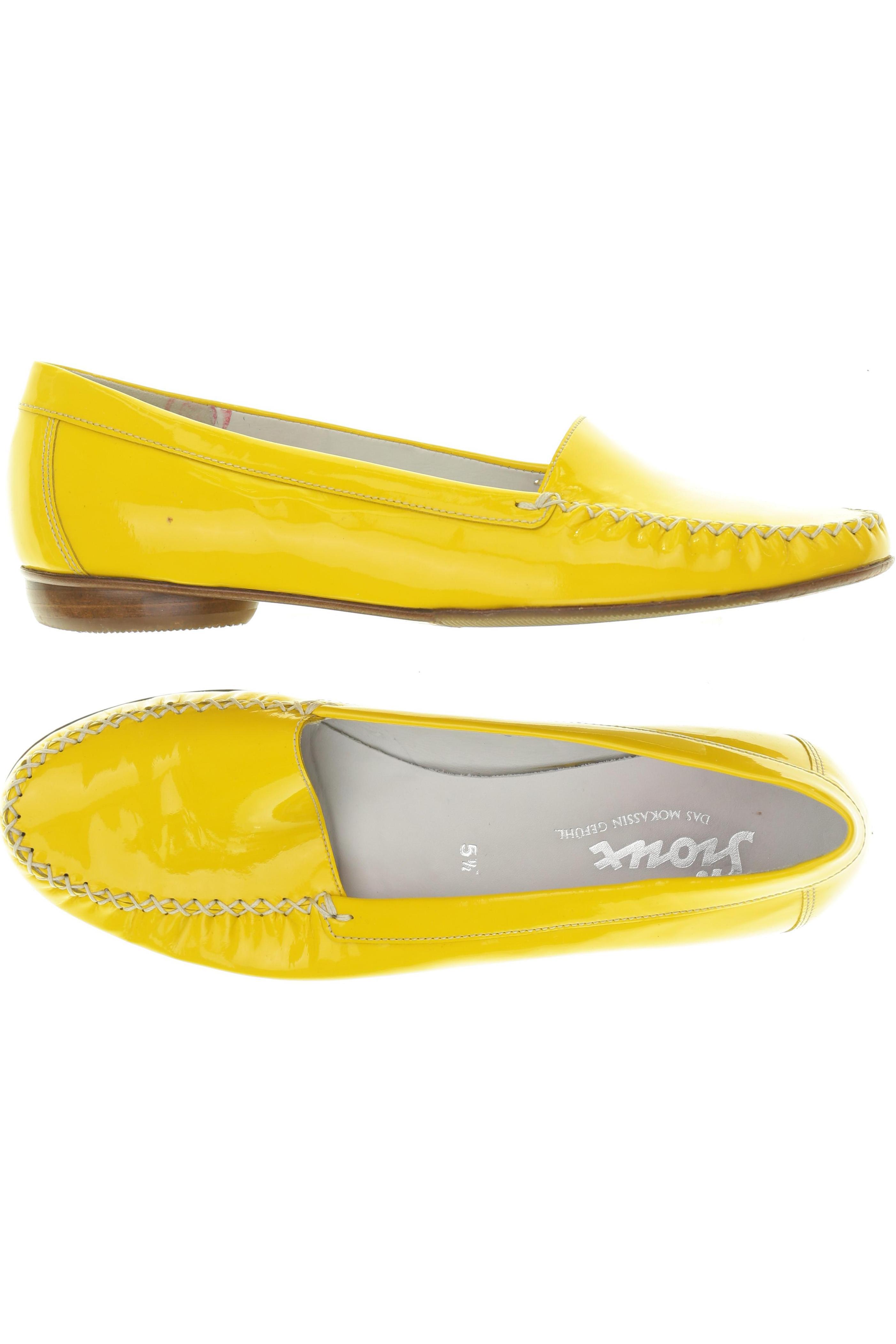 

Sioux Damen Halbschuh, gelb, Gr. 5.5