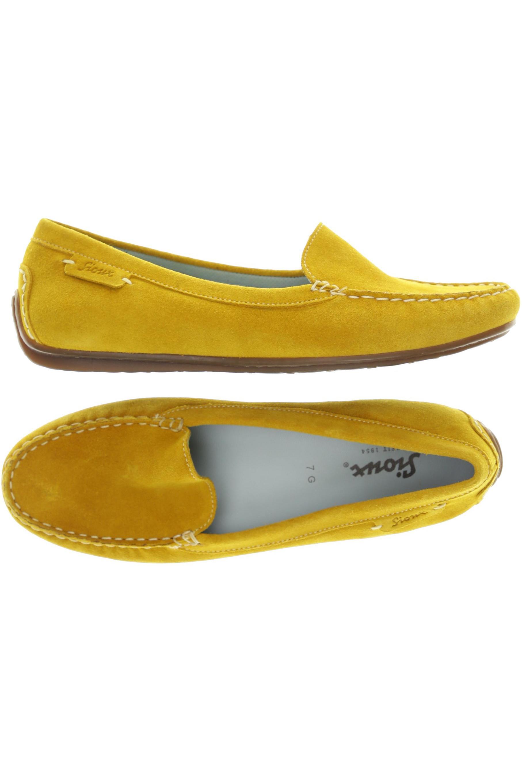 

Sioux Damen Halbschuh, gelb, Gr. 7