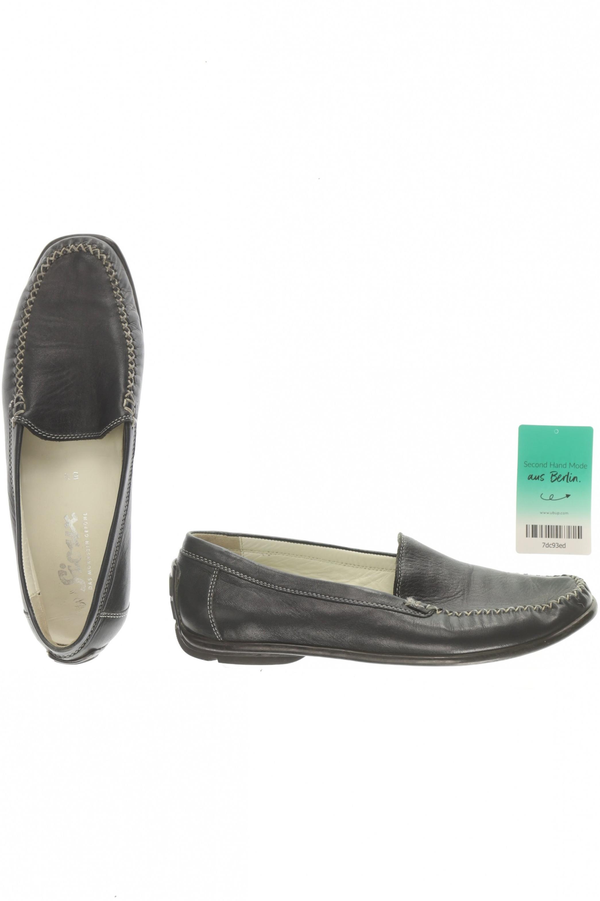 

Sioux Damen Halbschuh, blau, Gr. 5.5