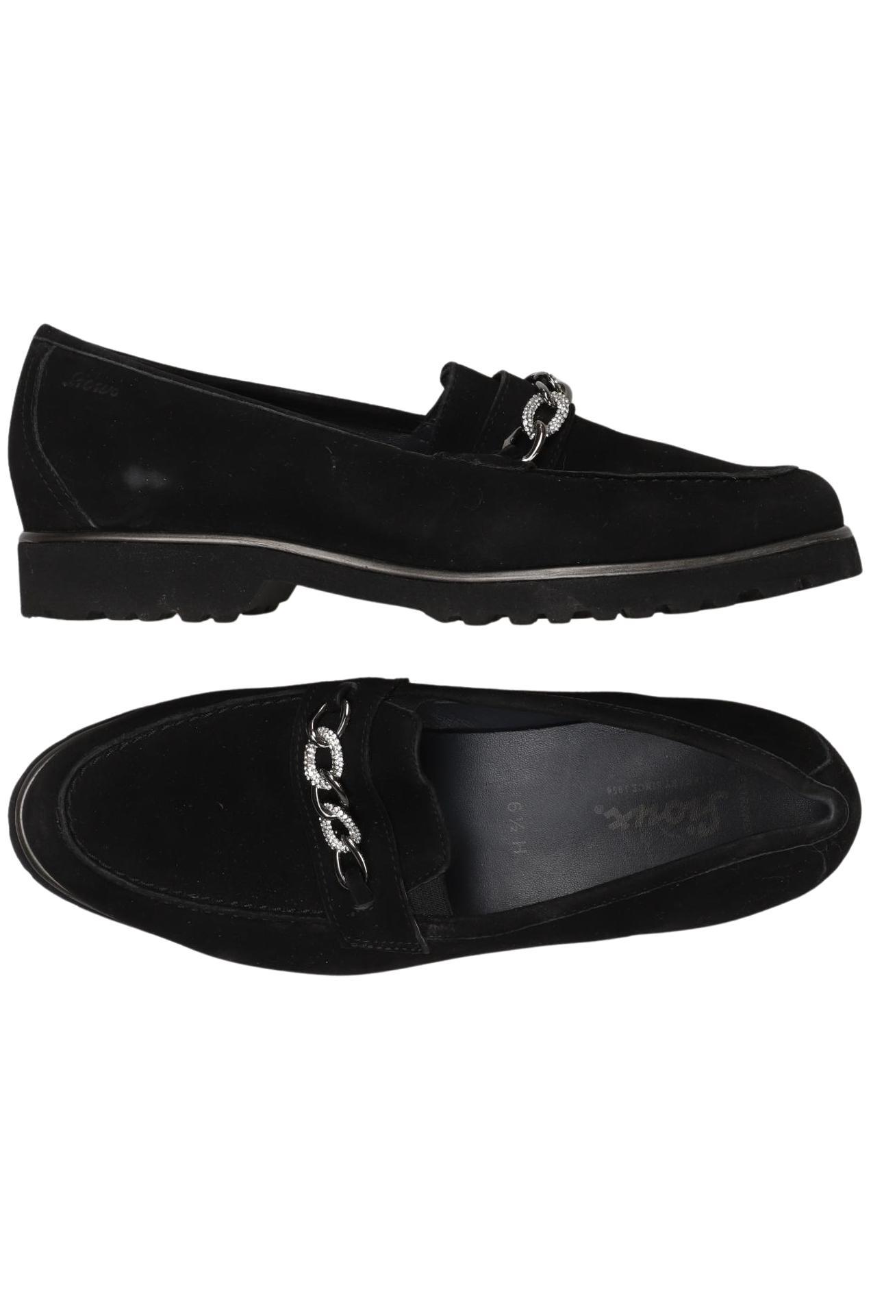 

Sioux Damen Halbschuh, schwarz, Gr. 6.5