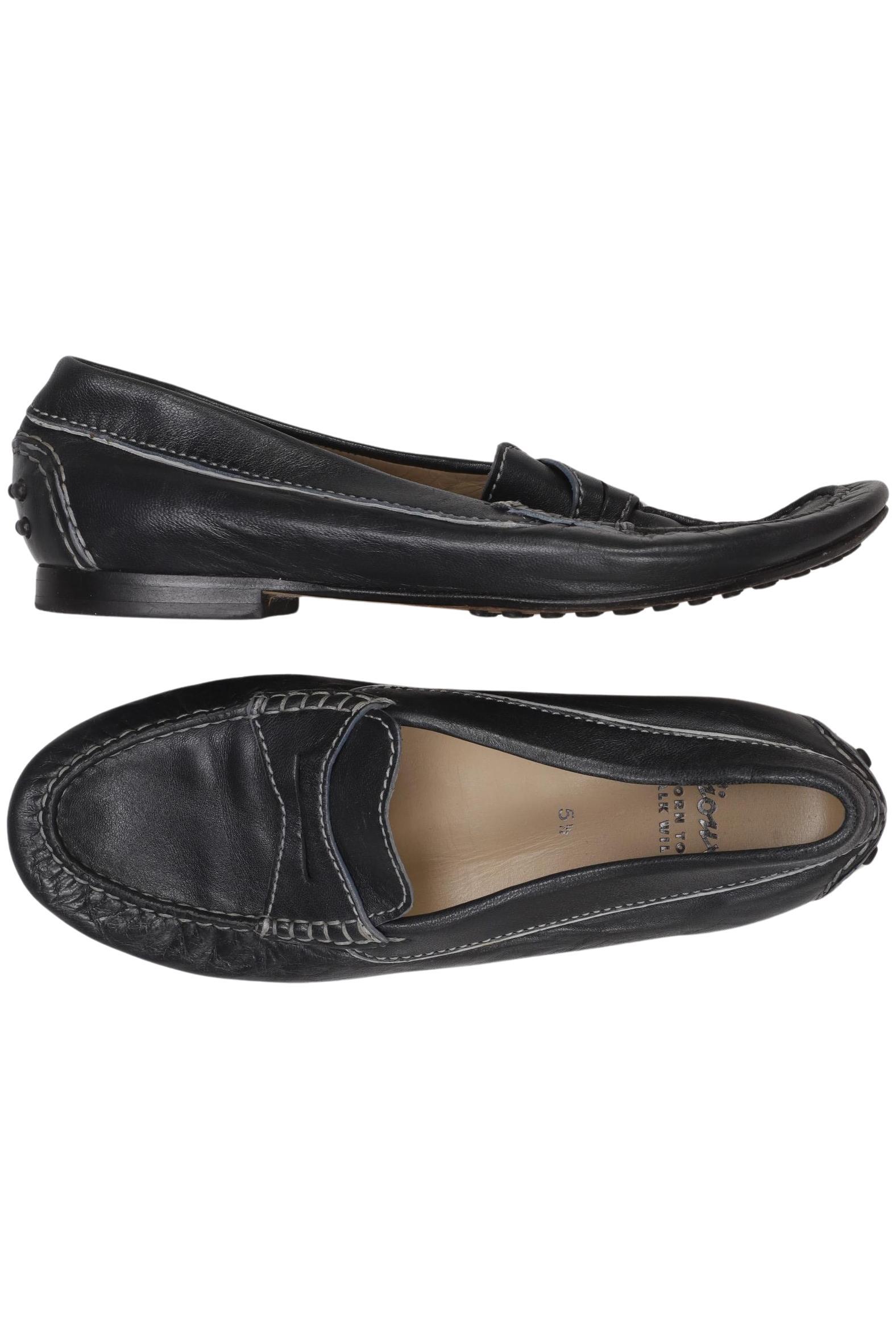 

Sioux Damen Halbschuh, schwarz, Gr. 5.5