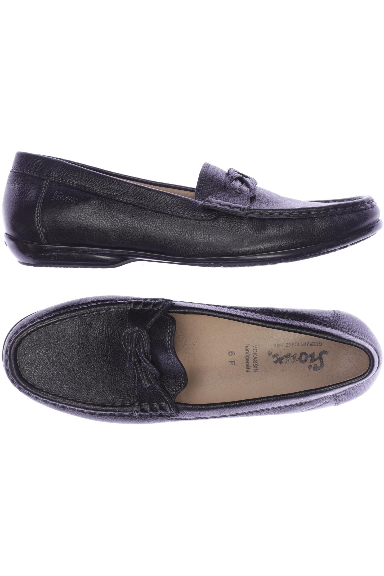 

Sioux Damen Halbschuh, schwarz, Gr. 6