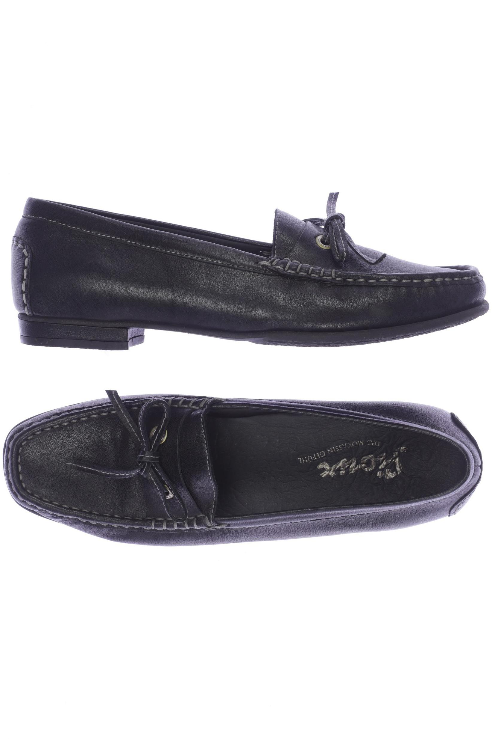 

Sioux Damen Halbschuh, schwarz, Gr. 4.5