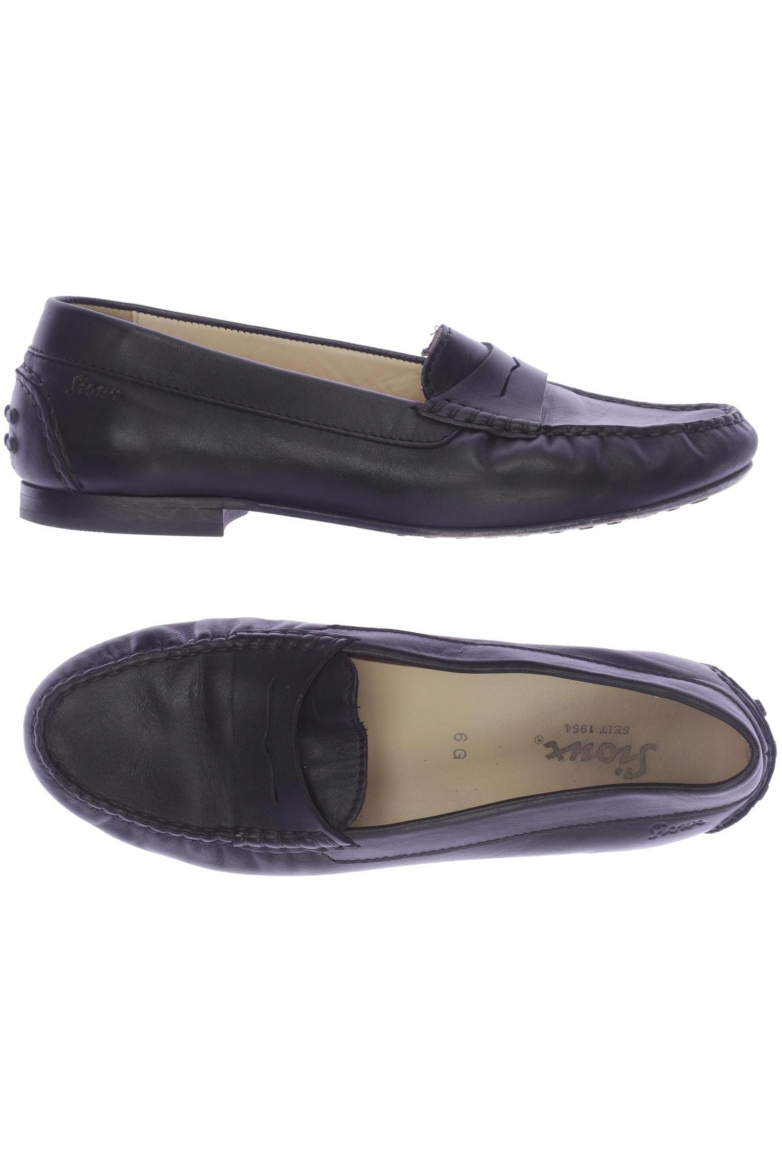 

Sioux Damen Halbschuh, schwarz, Gr. 6