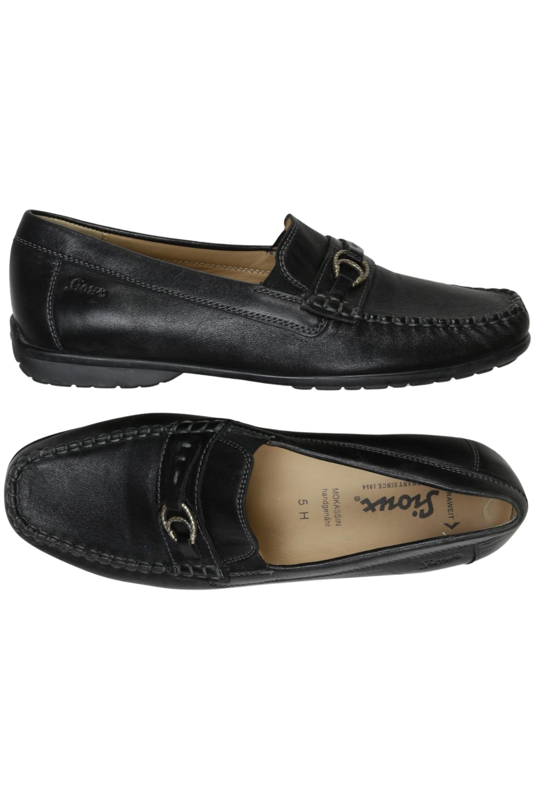 

Sioux Damen Halbschuh, schwarz, Gr. 5