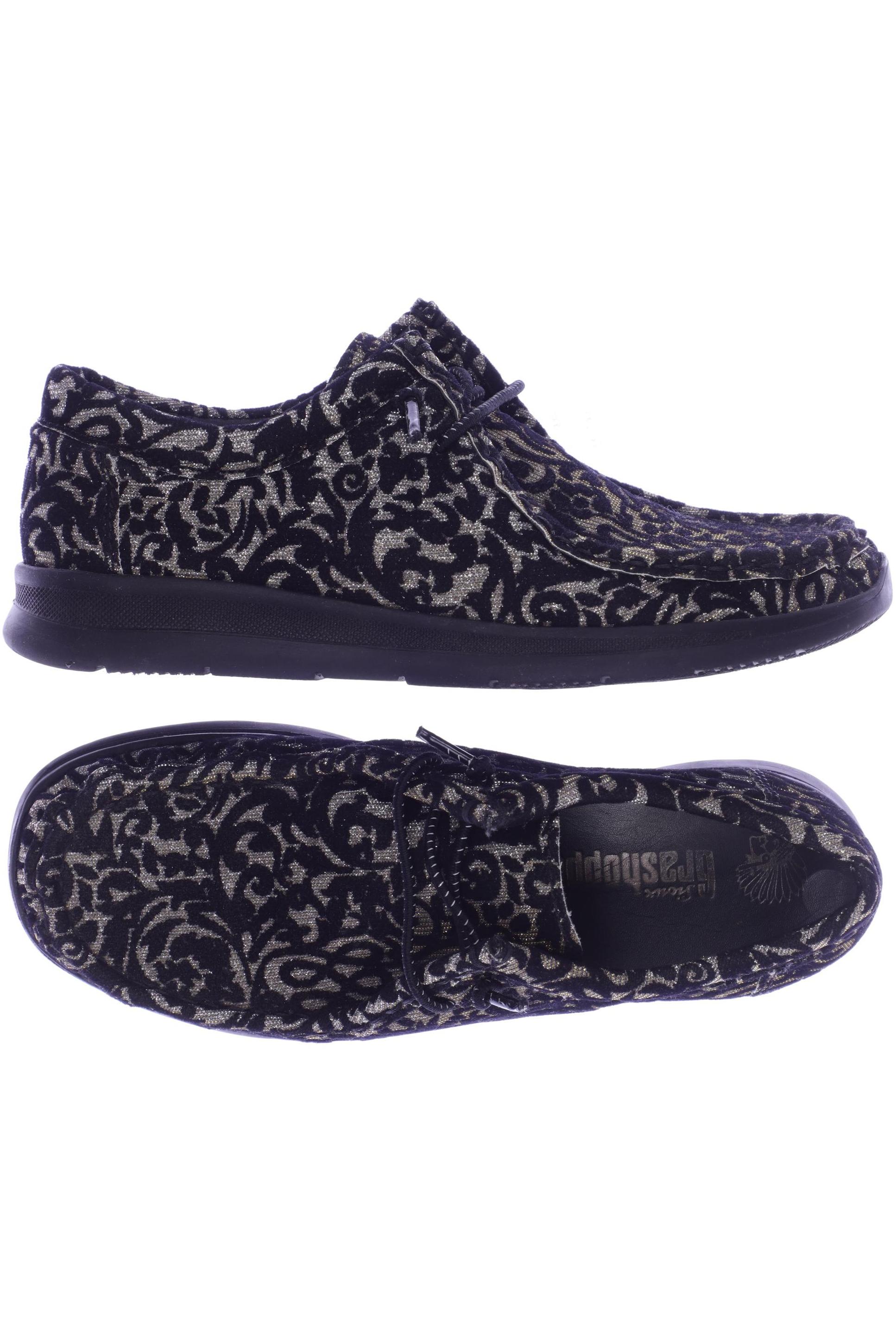 

Sioux Damen Halbschuh, schwarz